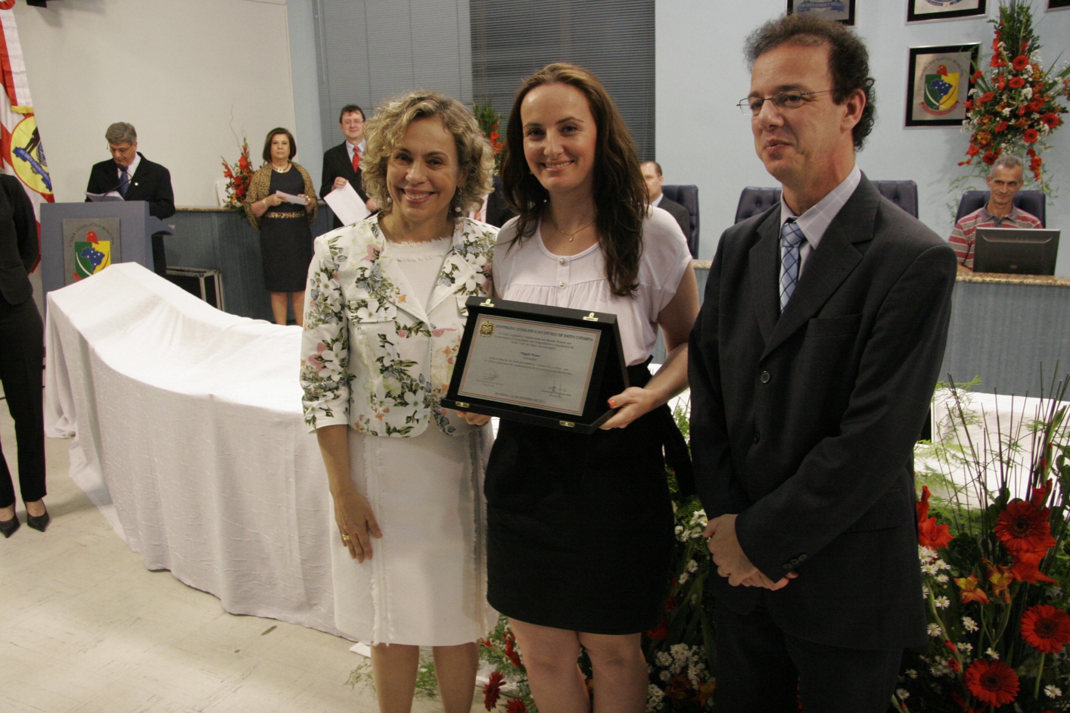 Sessão Solene em homenagem à Associação dos Engenheiros e Arquitetos do Médio Vale do Itajaí  - Blumenau