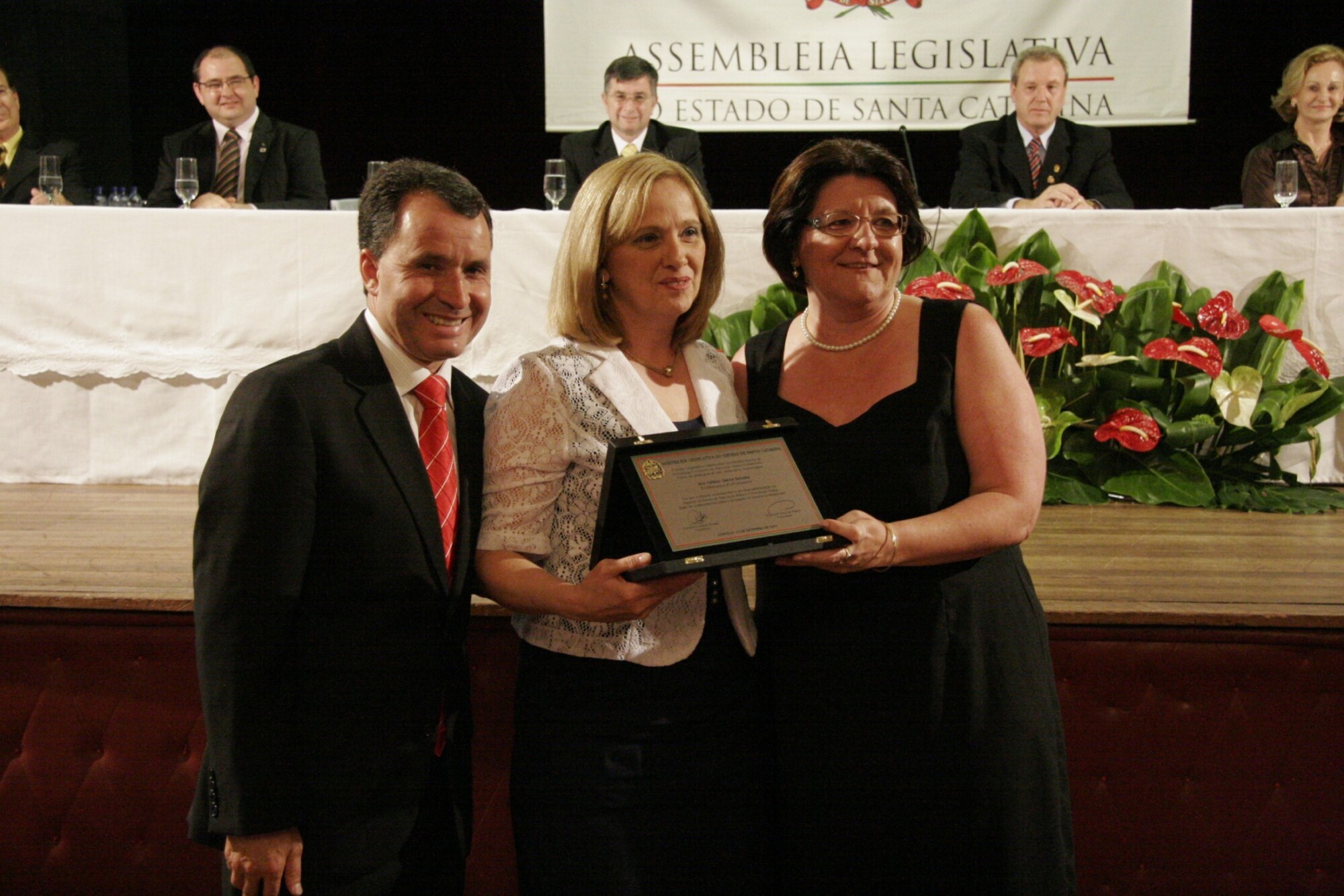 Sessão Solene em homenagem à Escola de Educação Básica Conselheiro Mafra de Joinville pela passagem dos seus 100 anos de fundação
