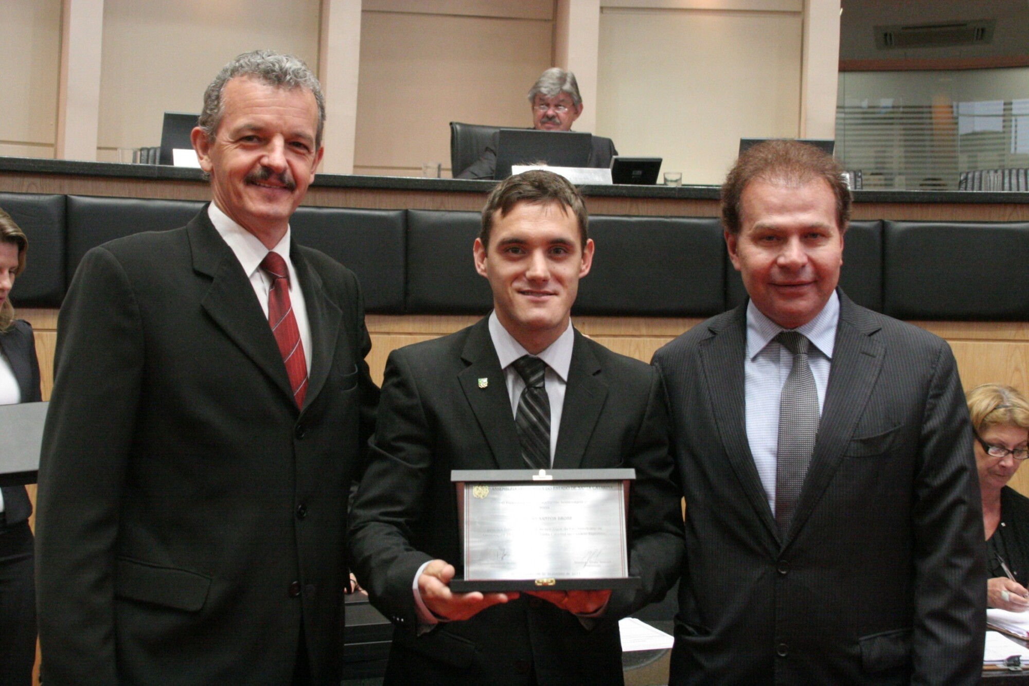Homenagem aos Atletas e Paratletas Catarinenses que participaram do Panamericano de 2011