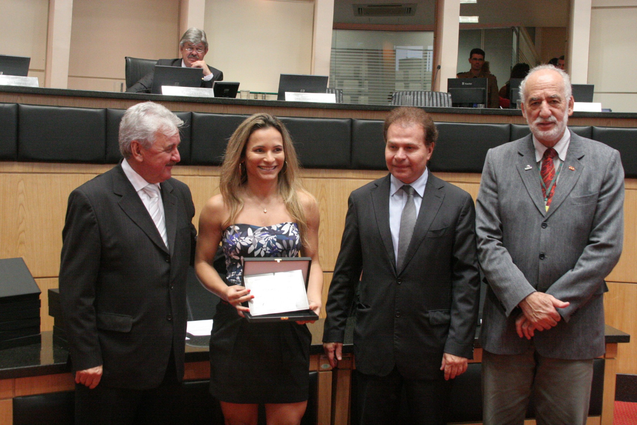 Homenagem aos Atletas e Paratletas Catarinenses que participaram do Panamericano de 2011