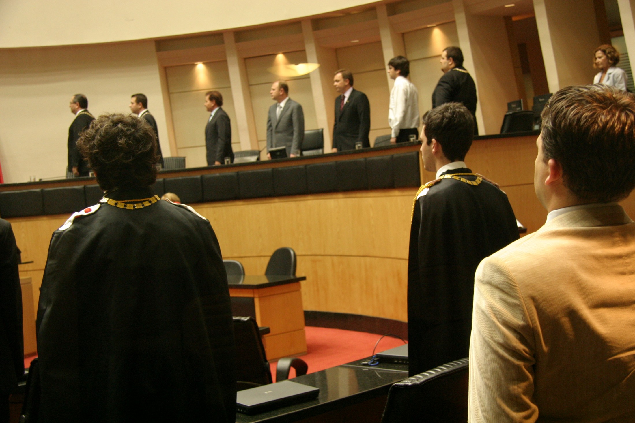 Sessão Especial em homenagem à Ordem DeMolay para o Brasil pela passagem dos seus 25 anos de atividades em Santa Catarina