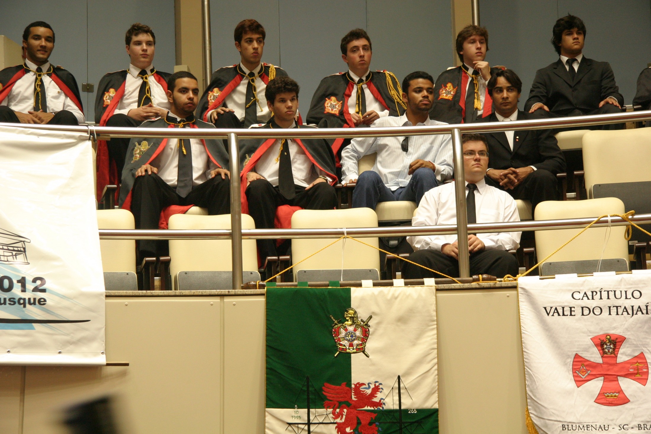 Sessão Especial em homenagem à Ordem DeMolay para o Brasil pela passagem dos seus 25 anos de atividades em Santa Catarina