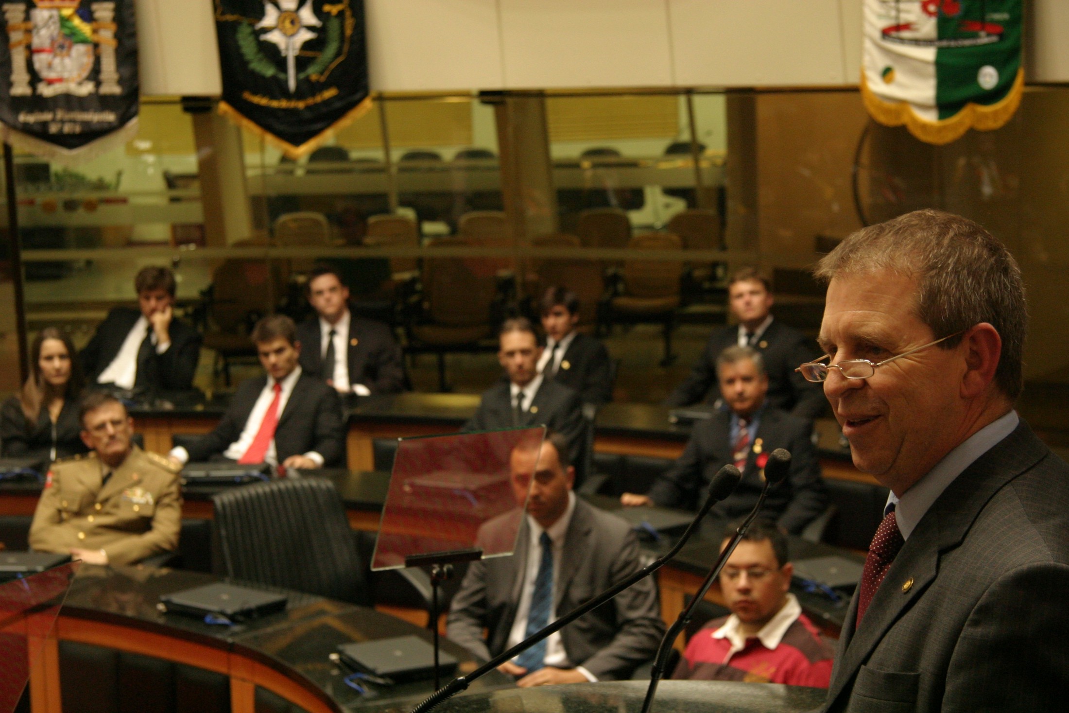 Sessão Especial em homenagem à Ordem DeMolay para o Brasil pela passagem dos seus 25 anos de atividades em Santa Catarina