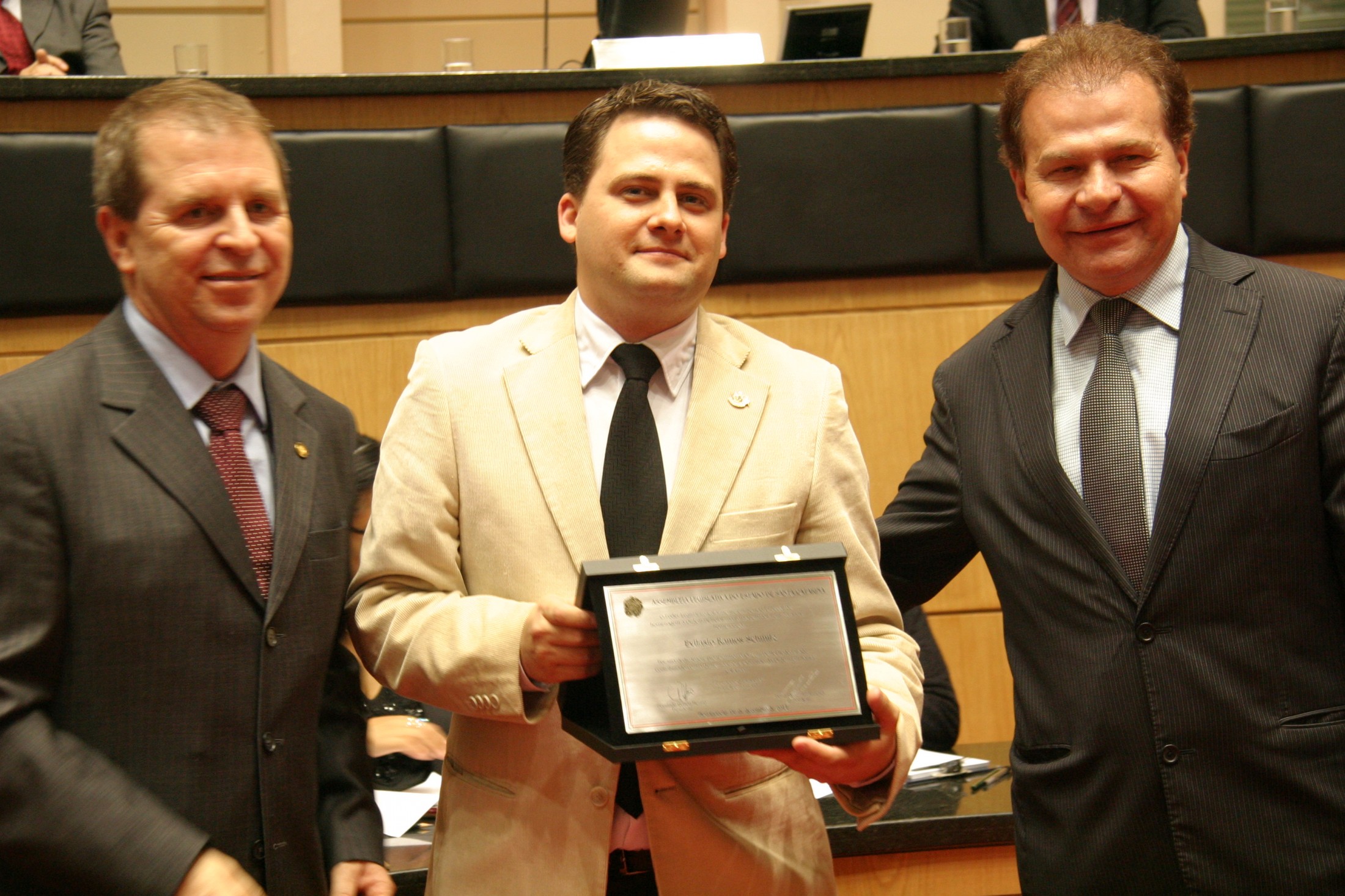 Sessão Especial em homenagem à Ordem DeMolay para o Brasil pela passagem dos seus 25 anos de atividades em Santa Catarina