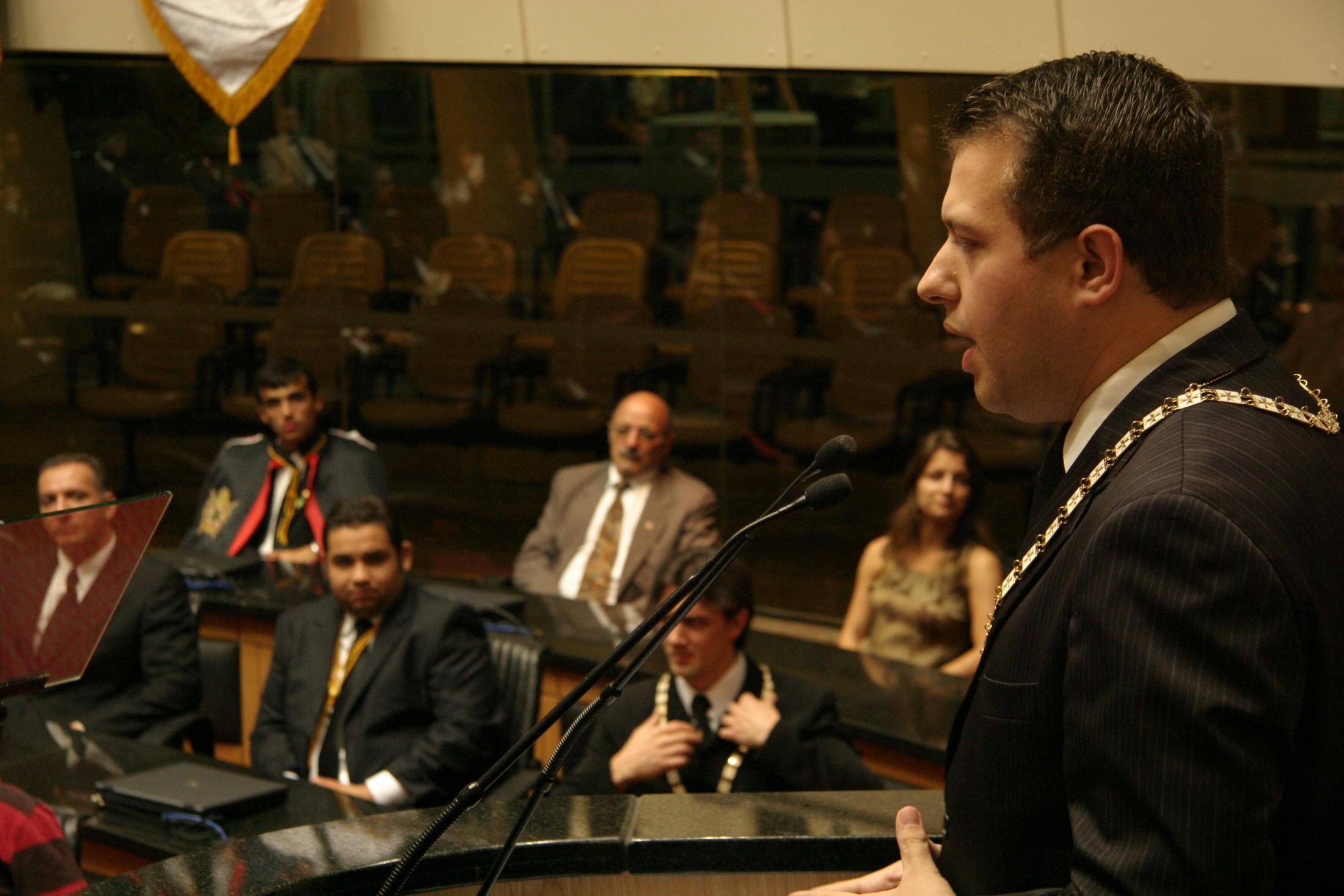 Sessão Especial em homenagem à Ordem DeMolay para o Brasil pela passagem dos seus 25 anos de atividades em Santa Catarina