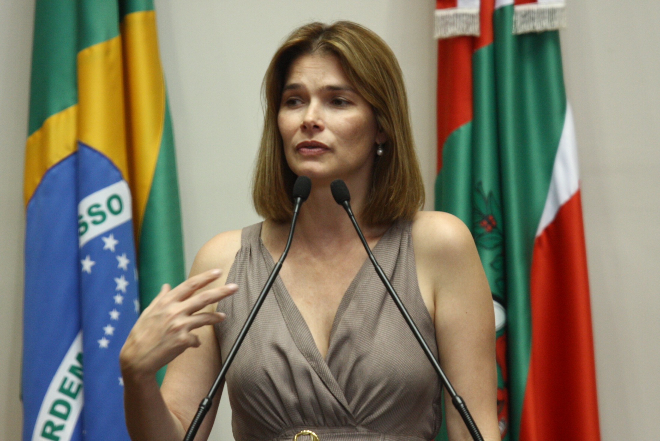 Deputada Angela Albino (PCdoB)