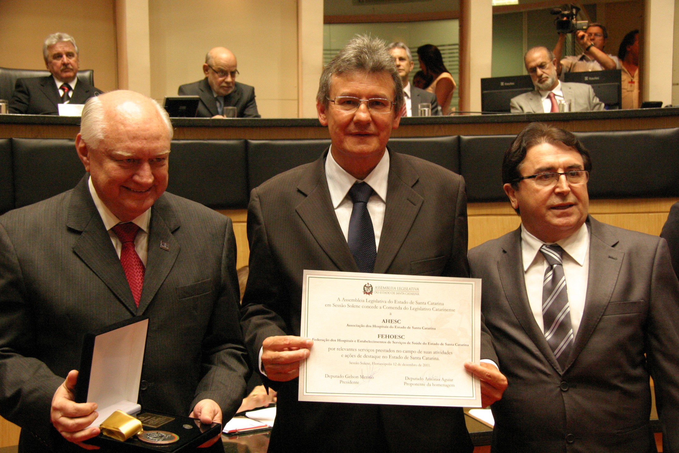 Sessão Solene de Outorga da Medalha 