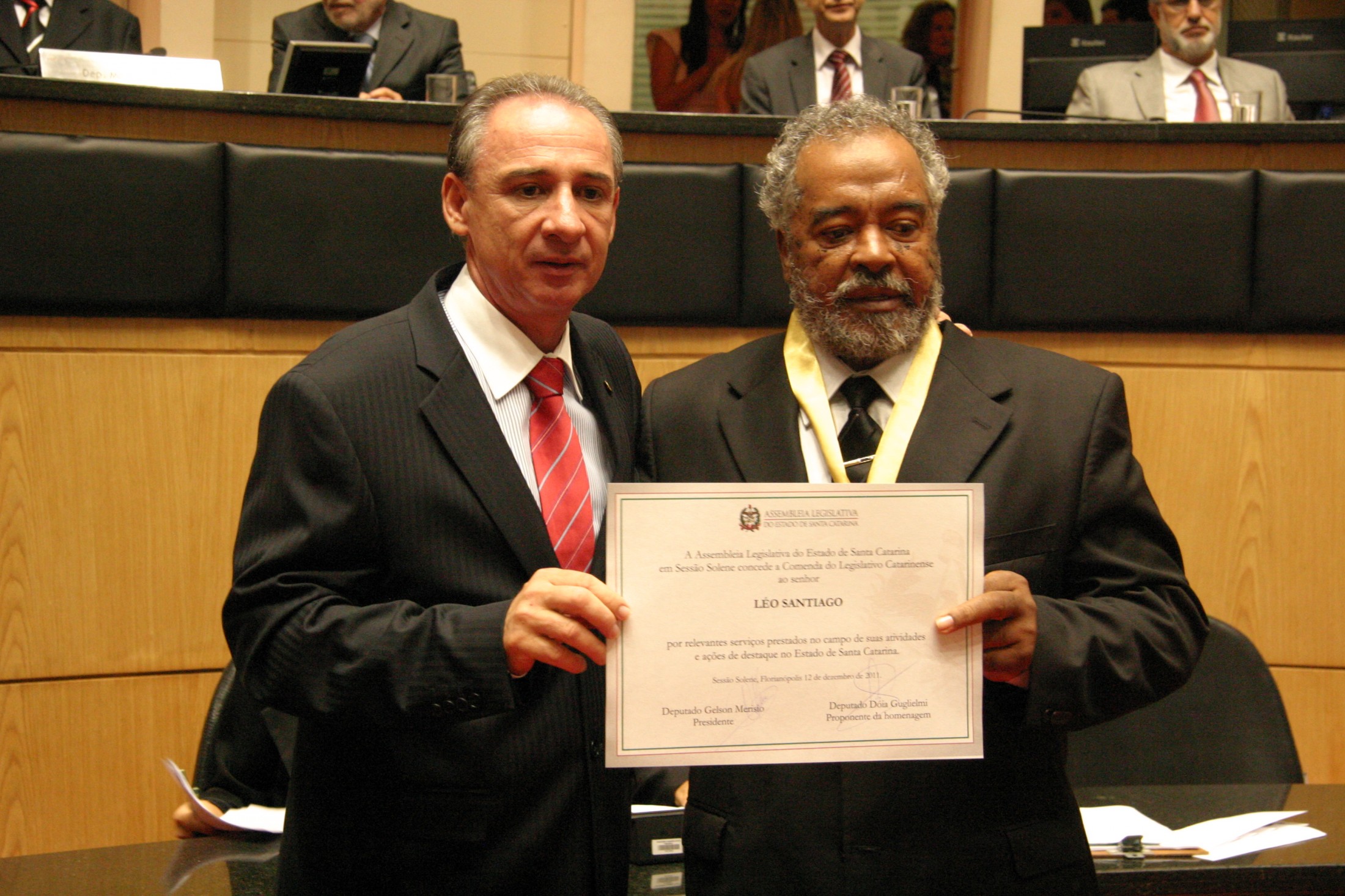 Dóia Guglielmi e Léo Santiago