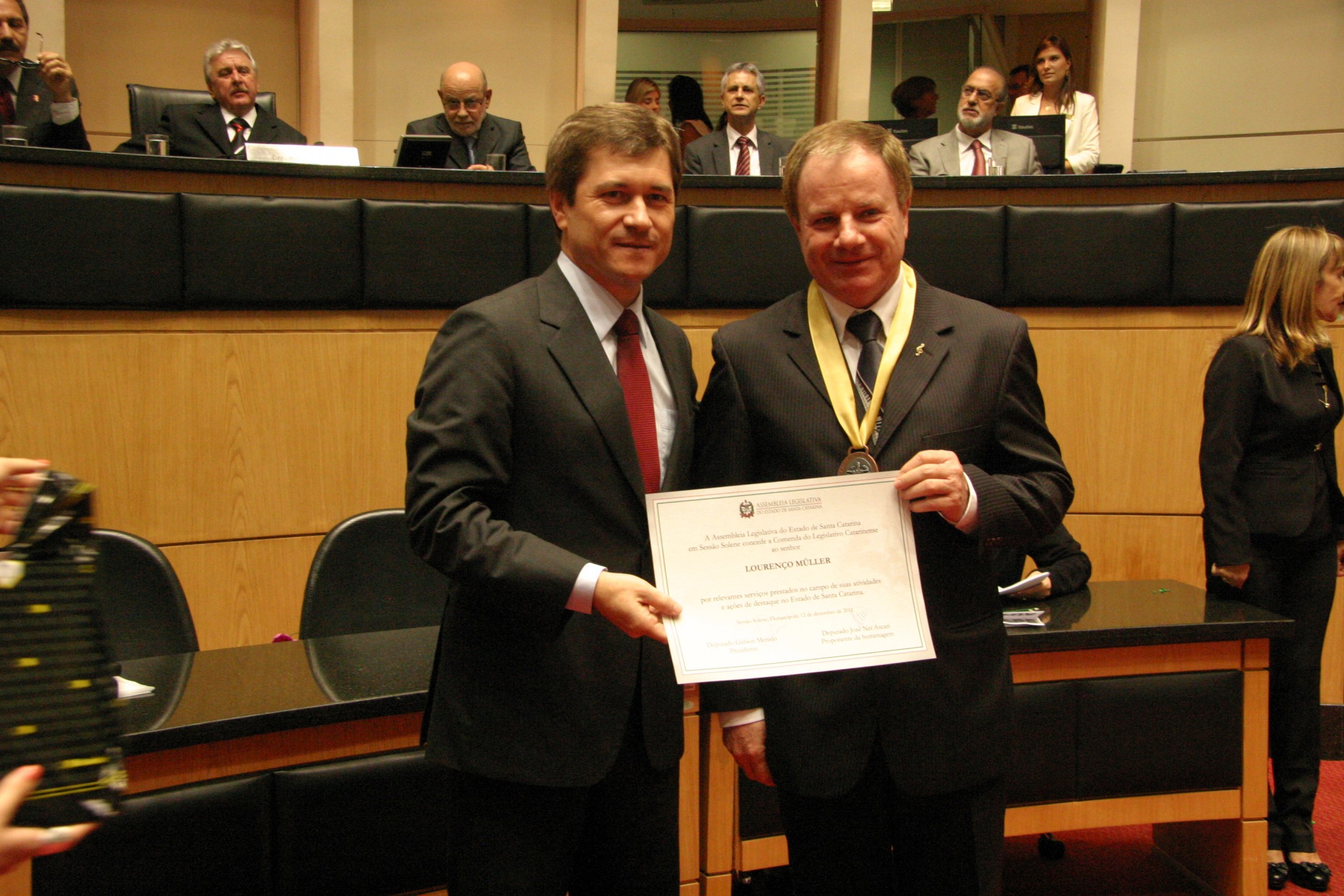 Sessão Solene de Outorga da Medalha 