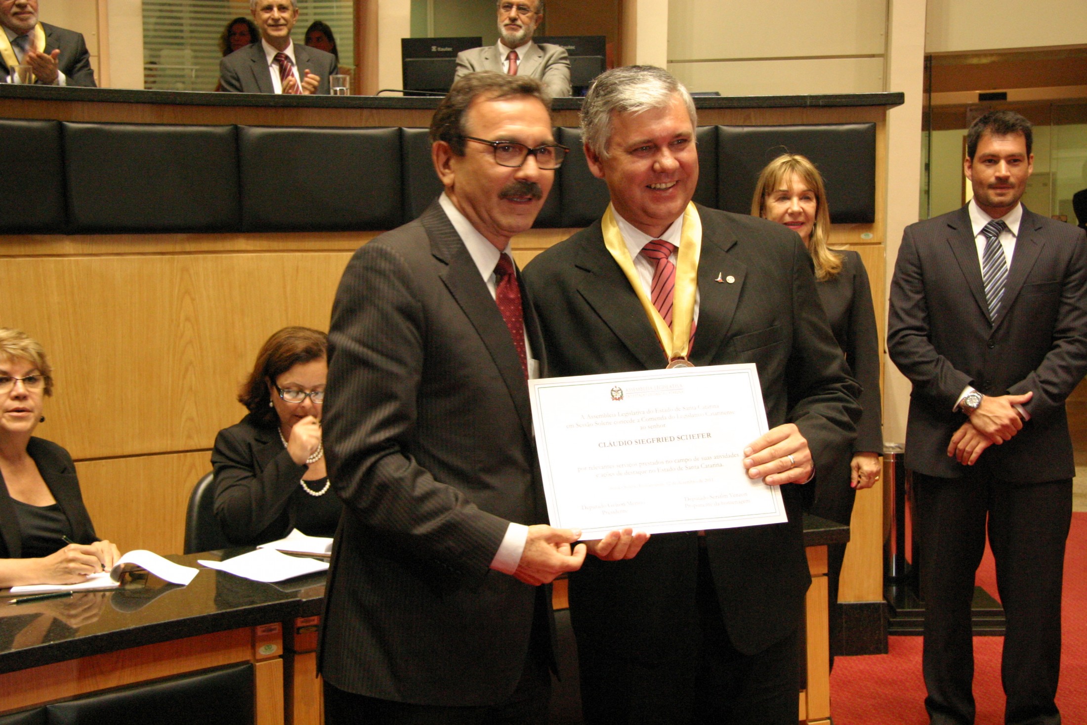 Serafin Venzon e Claudio Siegfried Schefe