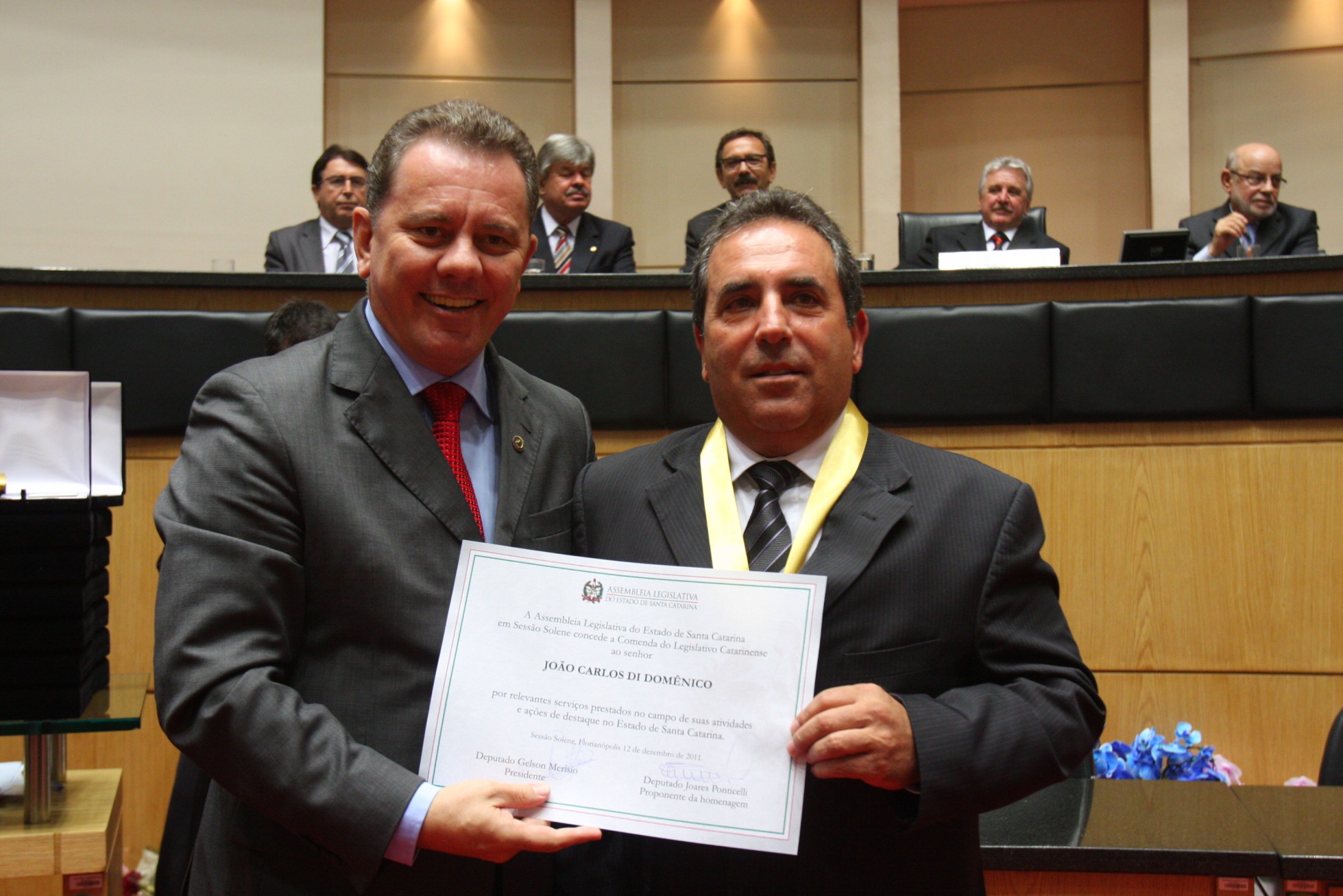 Joares Ponticelli e João Carlos Di Domênico