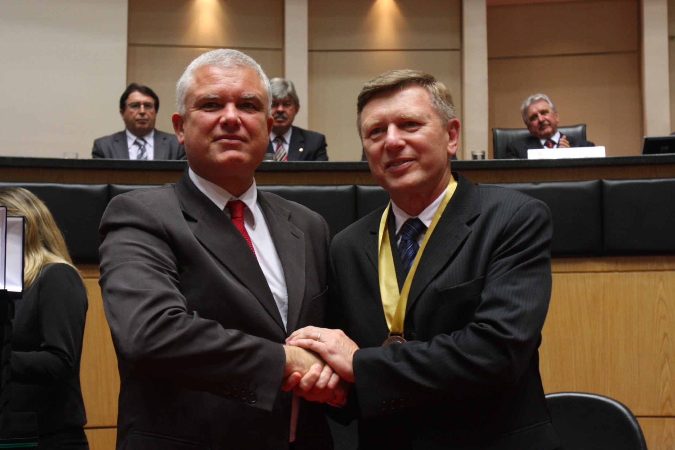 Jorge Teixeira e Milton Hobus