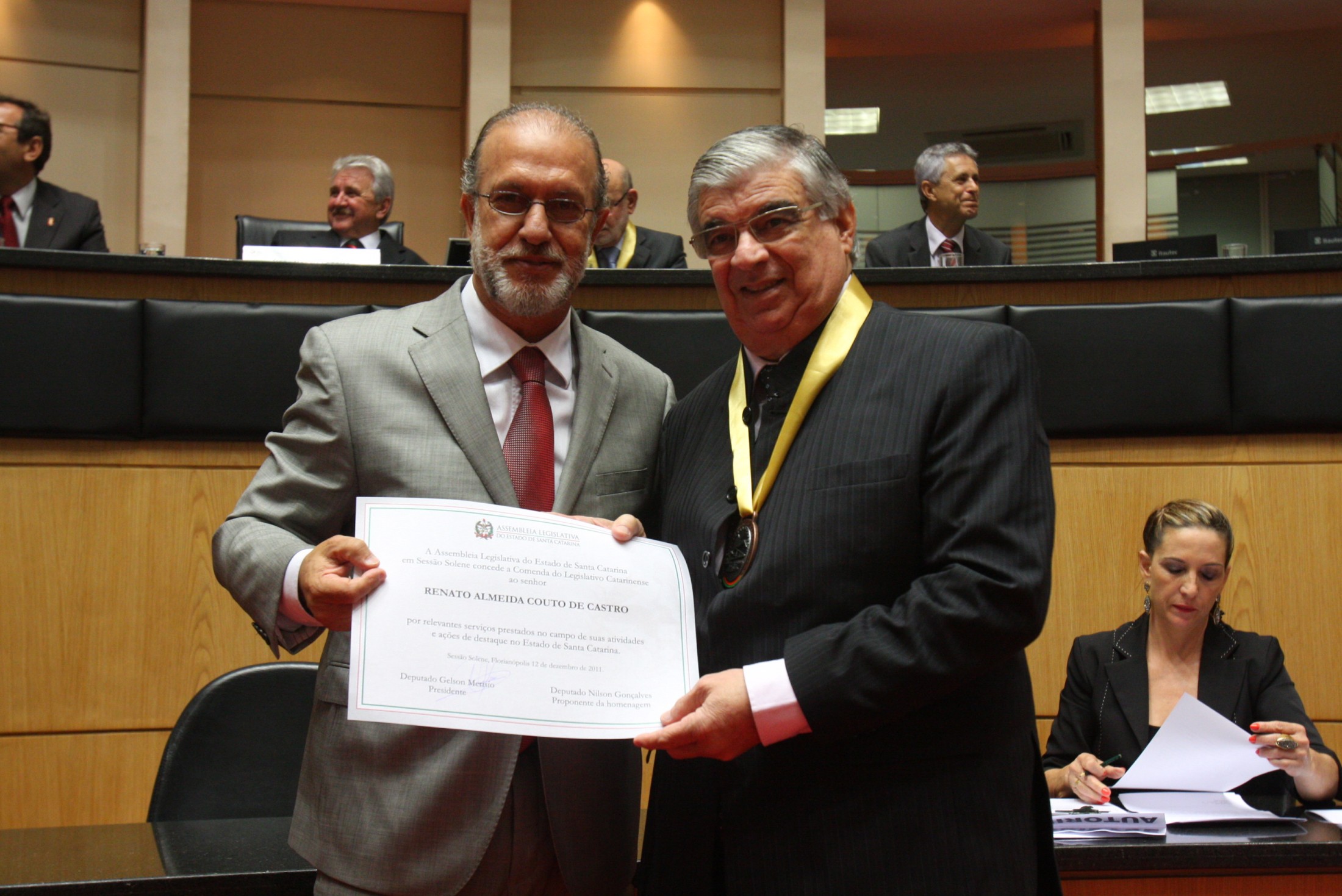 Nilson Gonçalves e Renato Almeida Couto de Castro