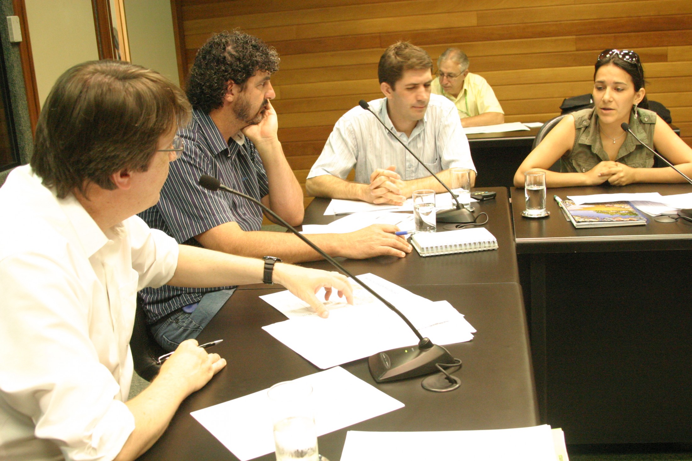 Reunião da Comissão Partidária sobre a Merenda Escolar