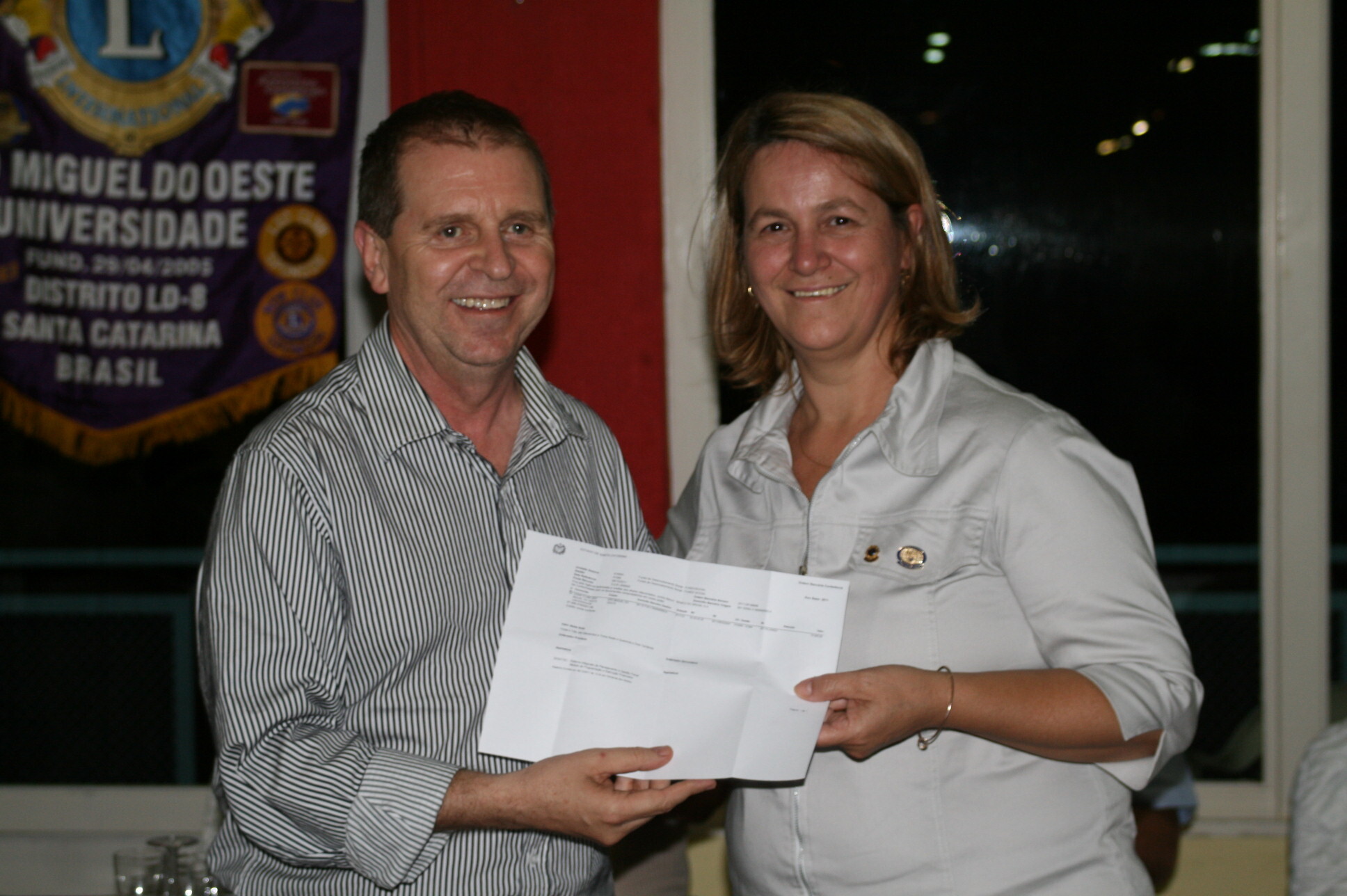 Lions Clube Universidade recebe recursos do deputado Eskudlark