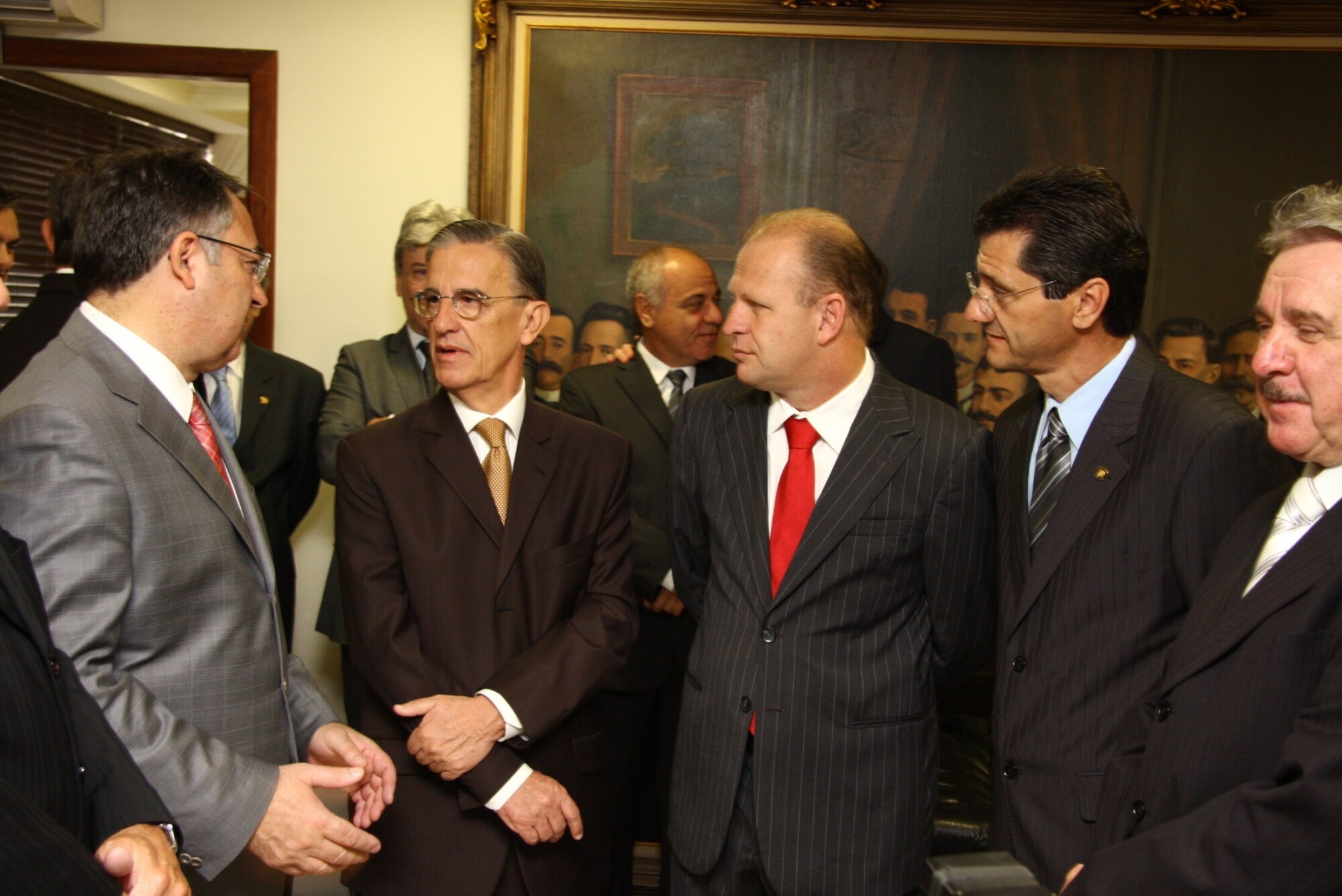 Chegada das Autoridades
