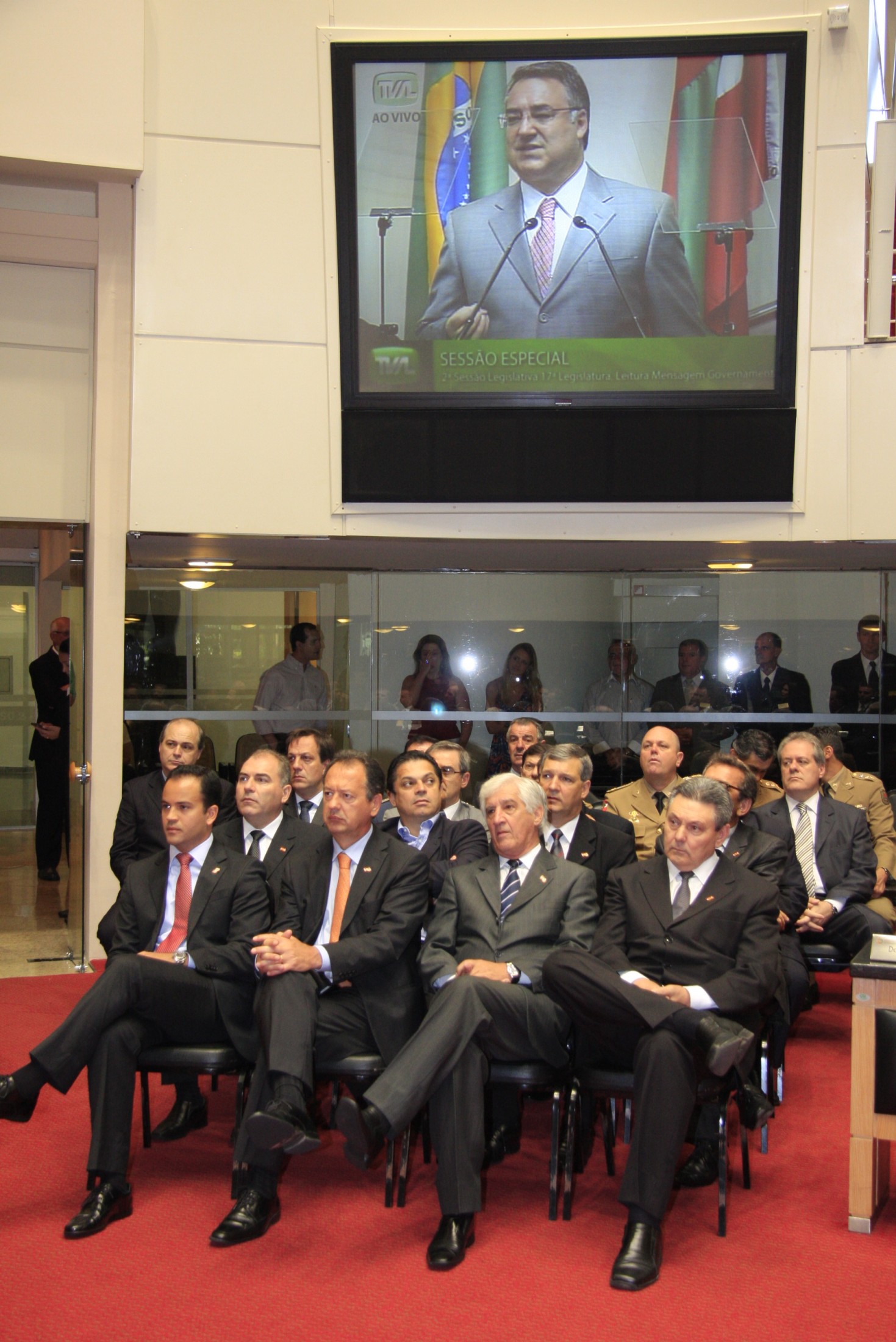 Sessão Especial de abertura dos trabalhos da 2ª Sessão Legislativa da 17ª Legislatura e Leitura da Mensagem Anual do Excelentíssimo Senhor Governador do Estado