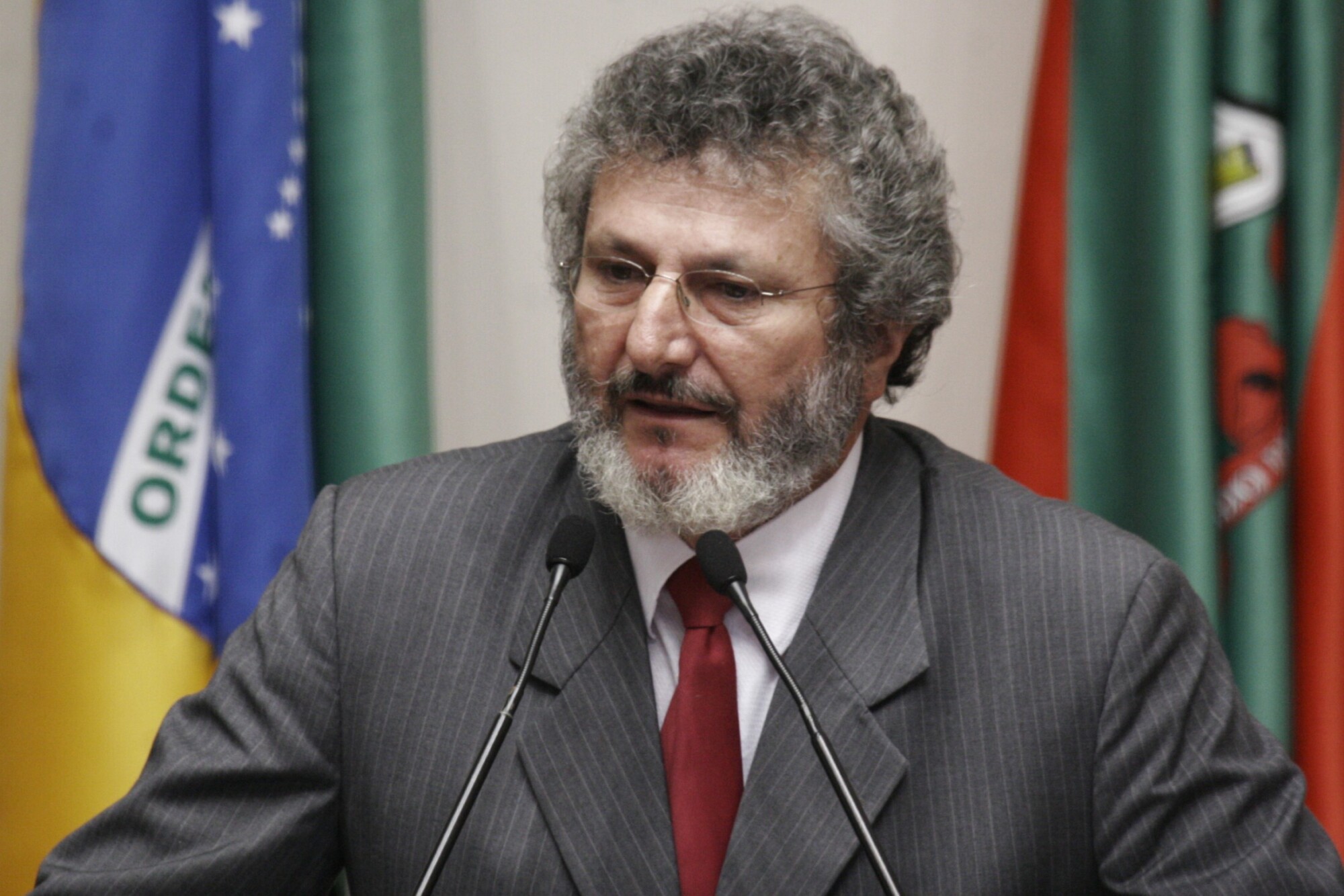 Padre Pedro Baldissera abordou o tema da estiagem