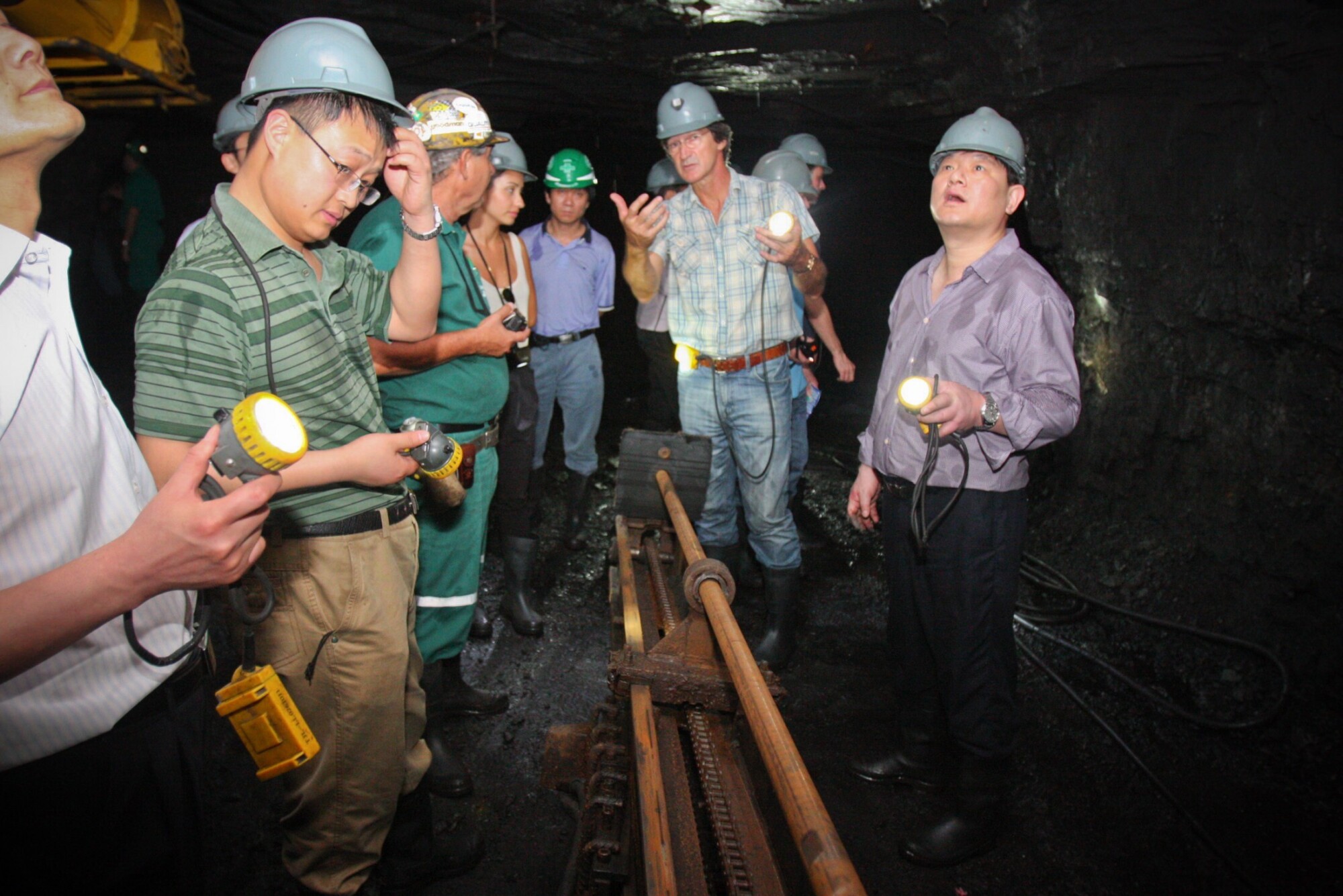 Visita - comitiva chinesa de Pingdibgshan