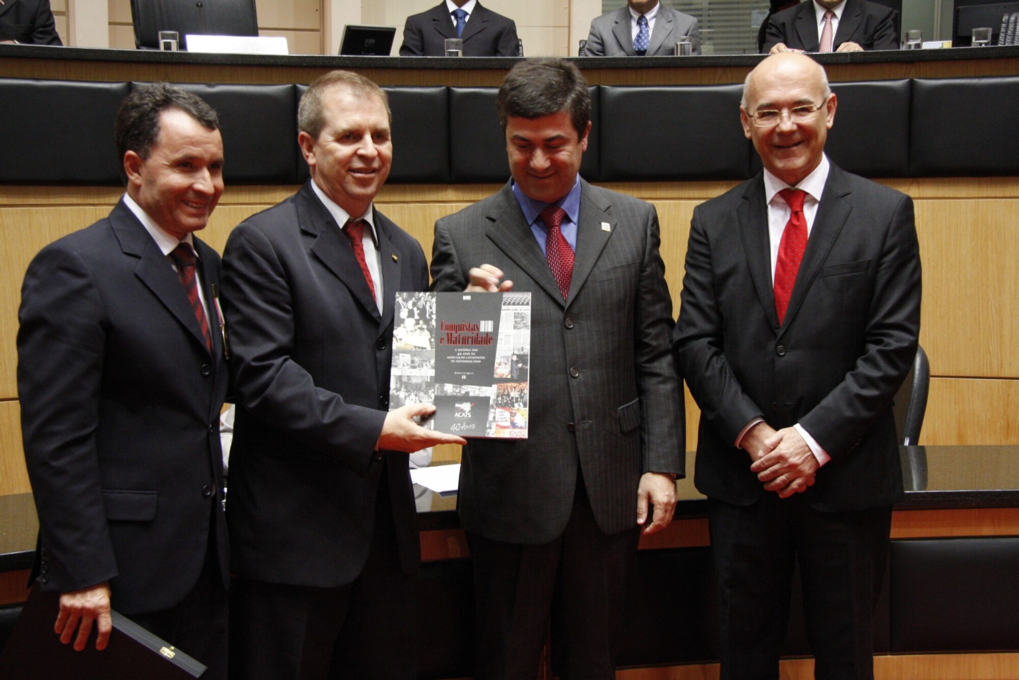 Sessão Especial em homenagem a Associação Catarinense de Supermercados (ACATS) pela passagem dos seus 40 anos