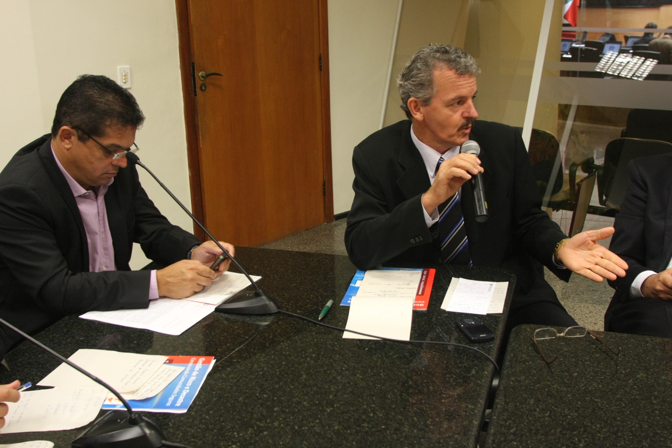 Reunião da Comissão de Proteção Civil