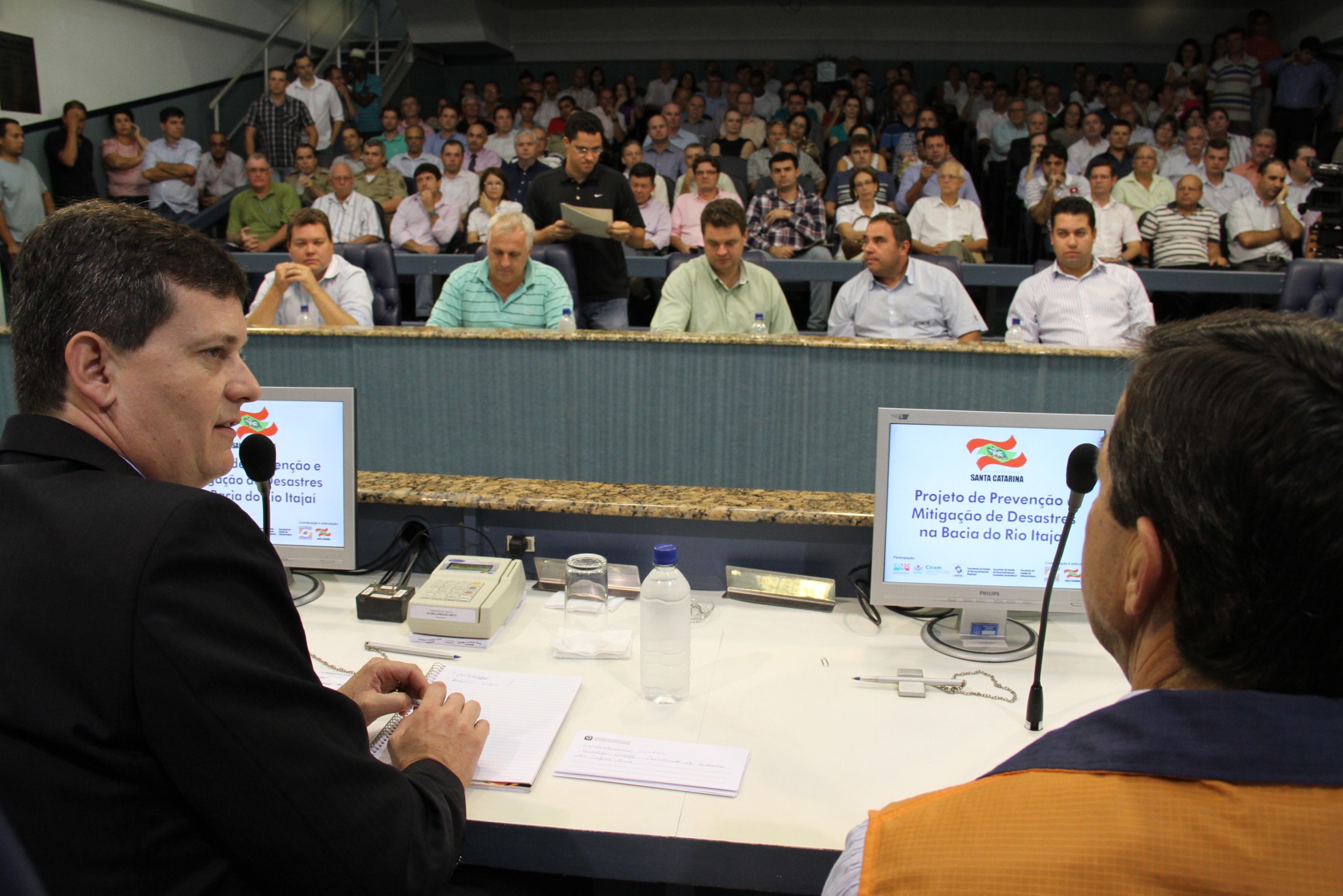 Audiência pública do Fórum Permanente dos Desastres Naturais do Vale do Itajaí   - Blumenau
