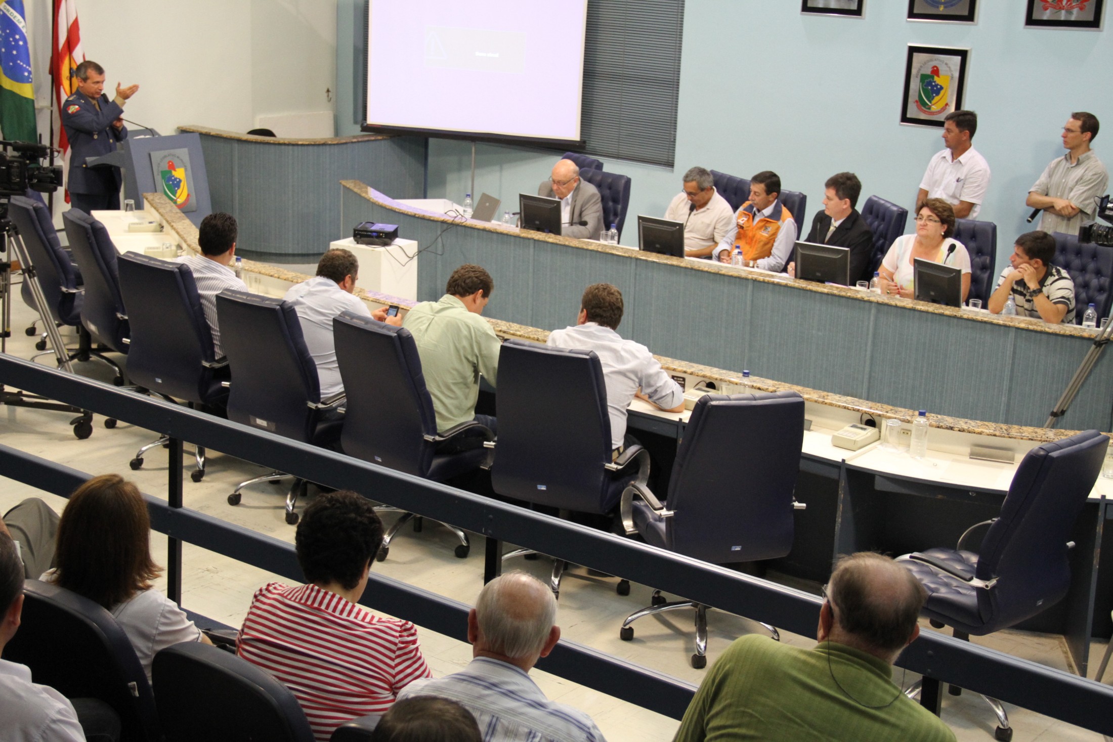 Audiência pública do Fórum Permanente dos Desastres Naturais do Vale do Itajaí   - Blumenau
