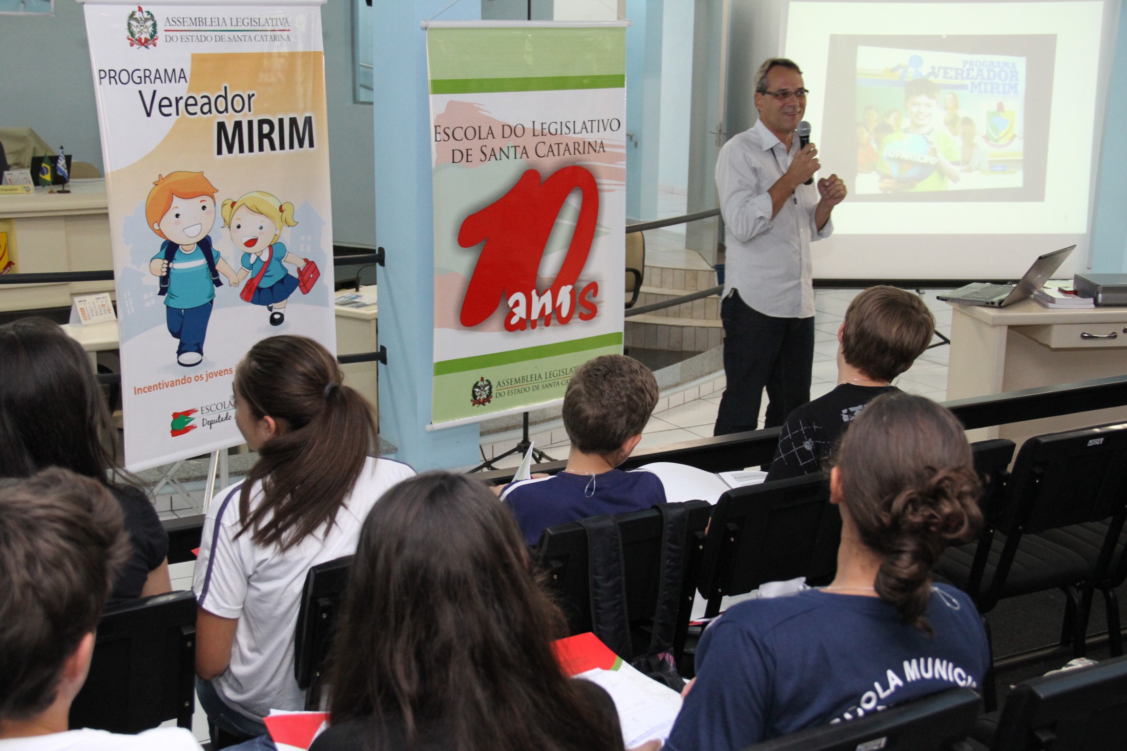 Programa Vereador Mirim - Capinzal - Fábio Matias Polli