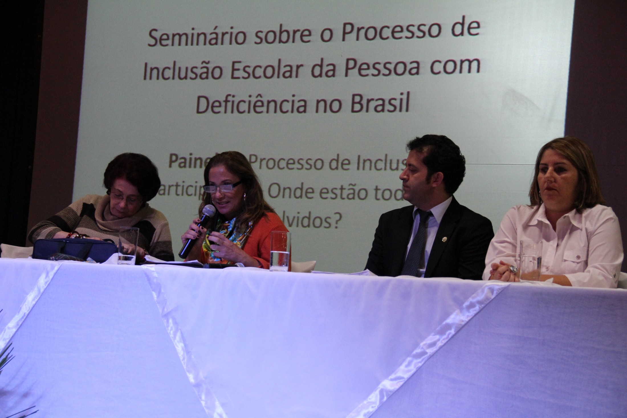 Seminário sobre o processo de inclusão escolar da pessoa com deficiência no Brasil - Blumenau