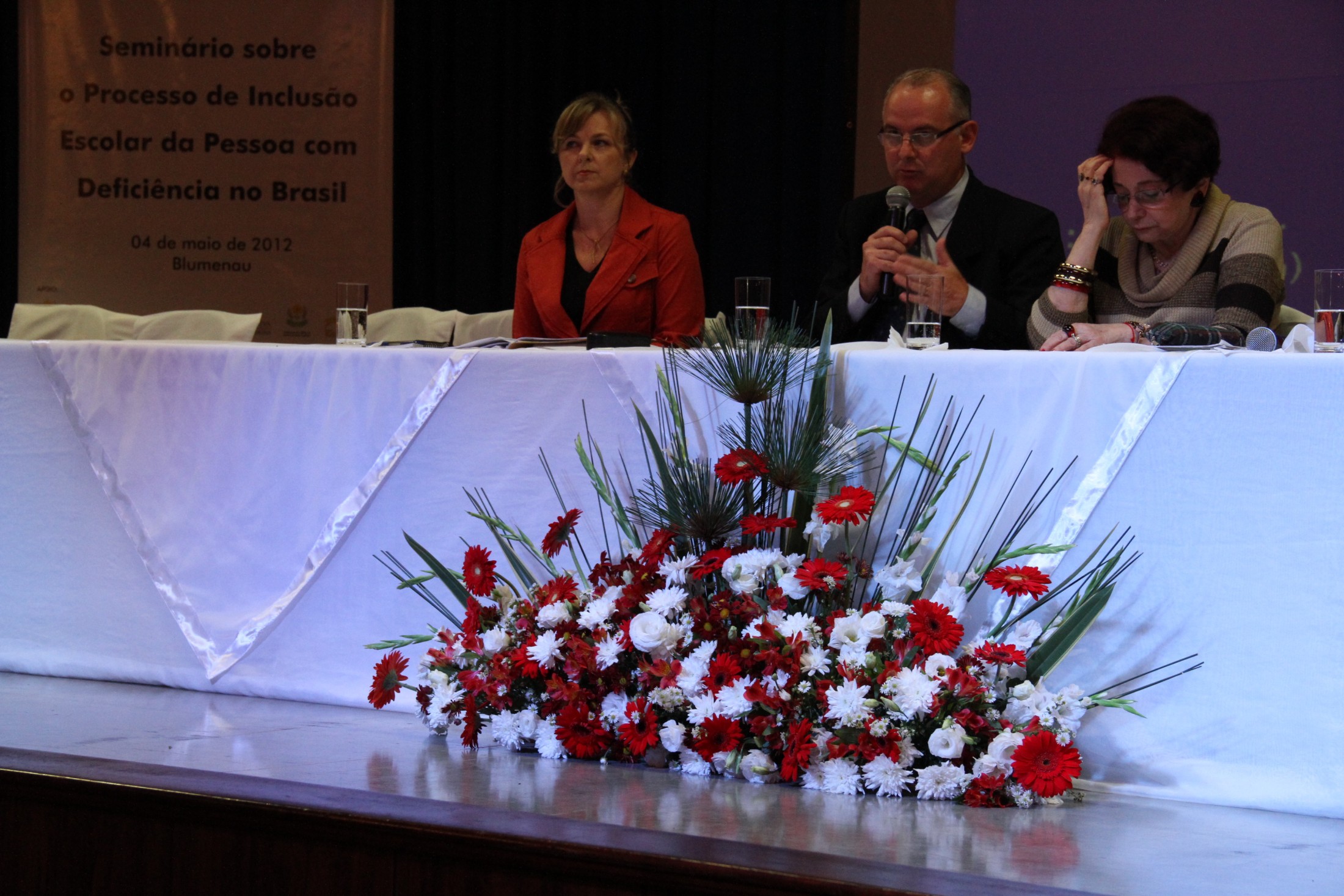 Seminário sobre o processo de inclusão escolar da pessoa com deficiência no Brasil - Blumenau