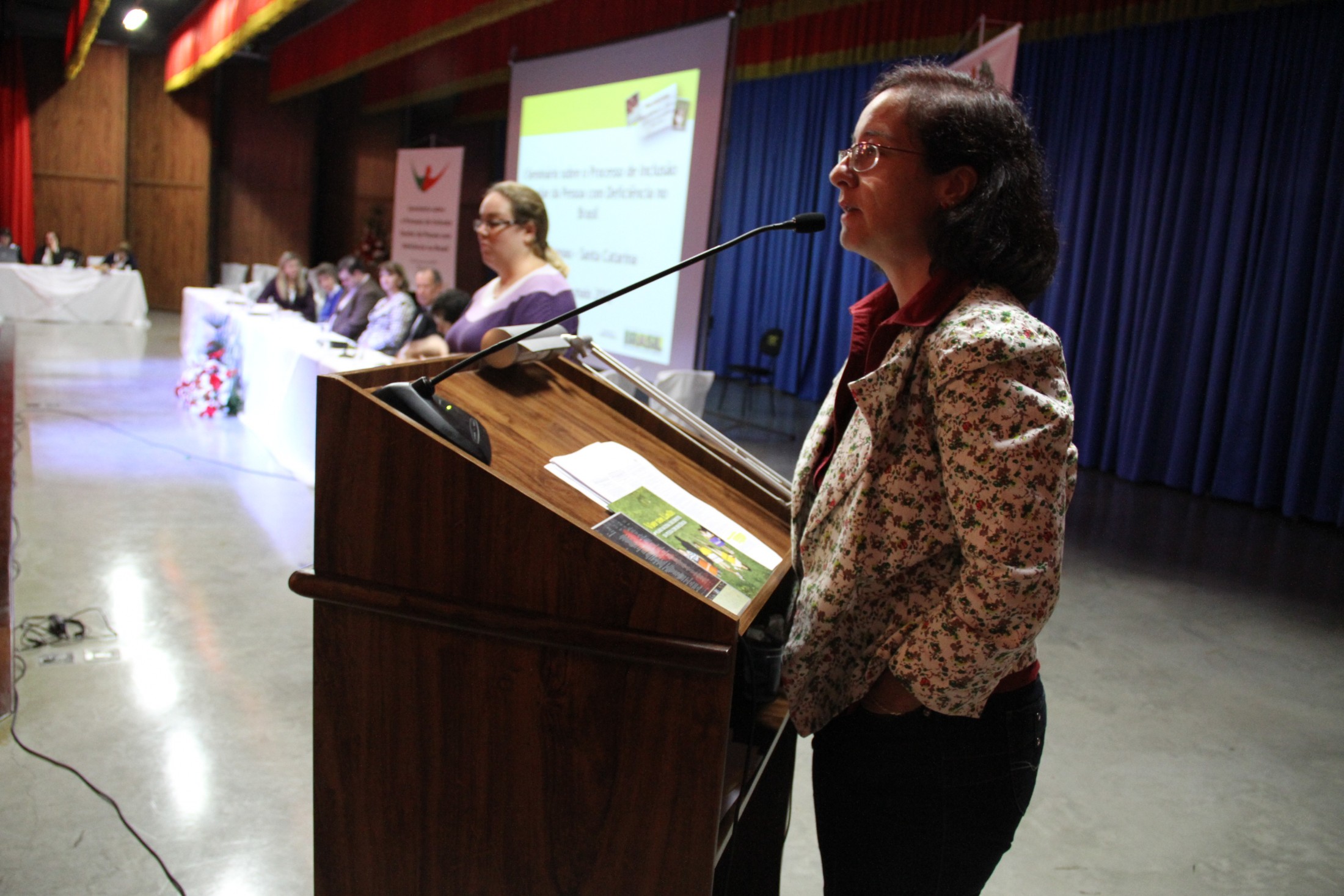 Seminário sobre o processo de inclusão escolar