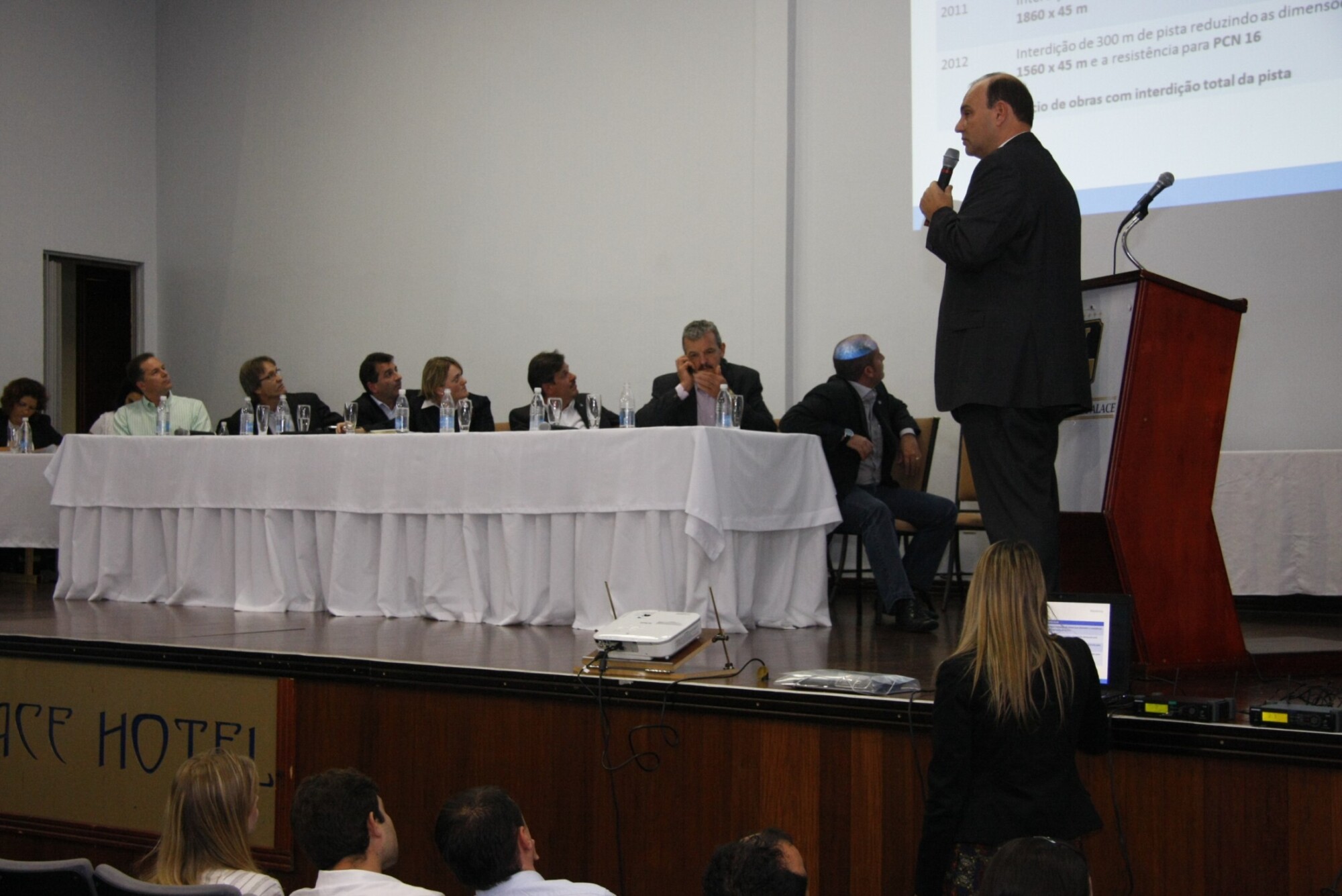 Audiência Pública a fim de discutir a situação do Aeroporto Serafim Enoss Bertasso