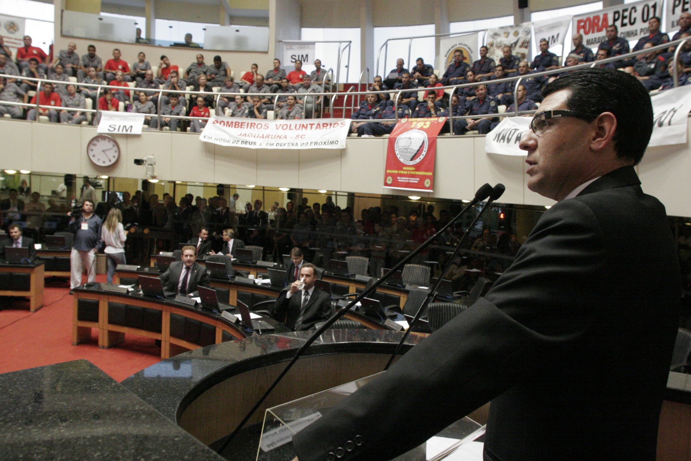 Sessão Ordinária - Plenário Osni Regis - Deputado Plínio de Castro Silva (PP)