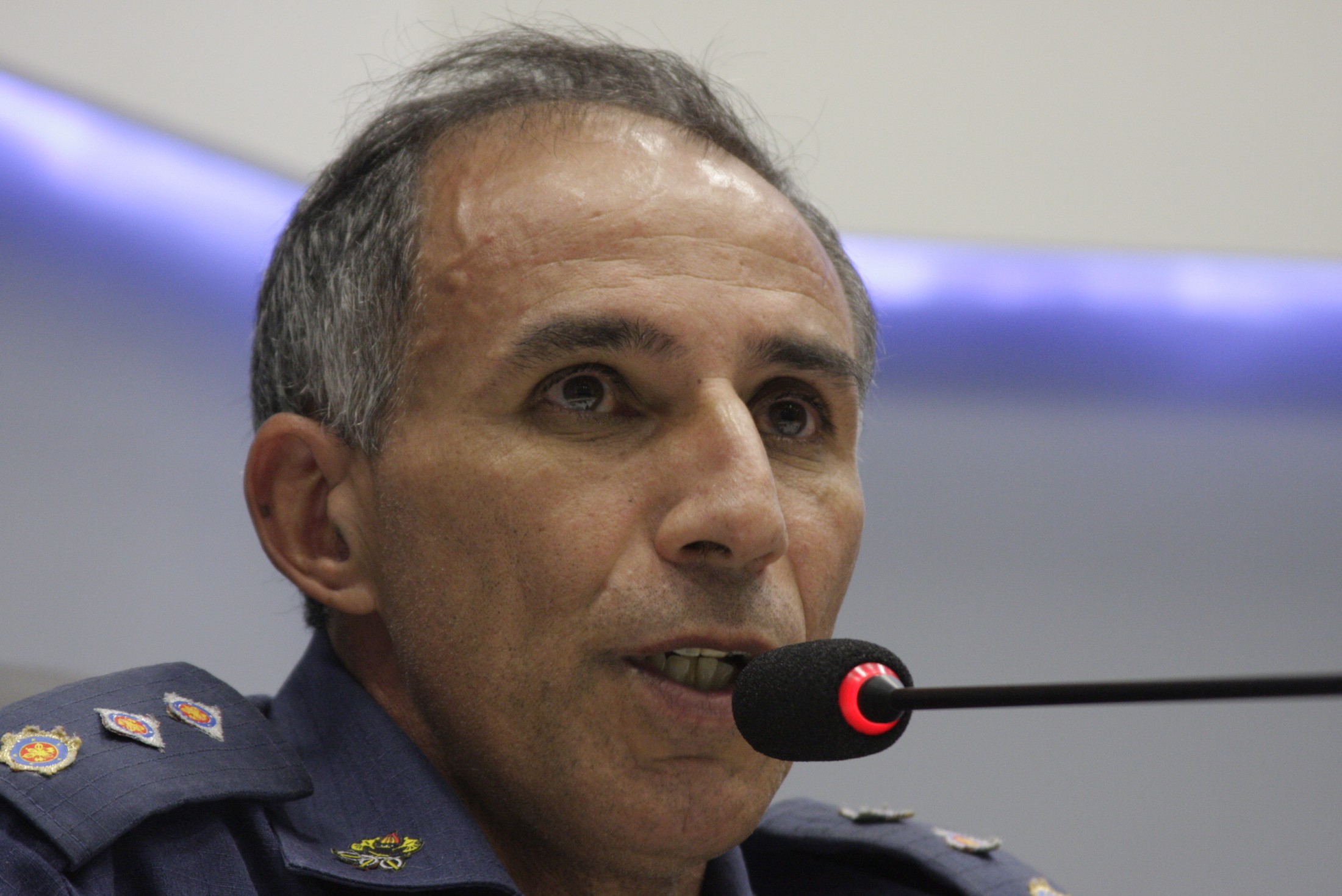 Audiência pública para discussão da segurança pública em Santa Catarina - Major Edson Tadeu Stank