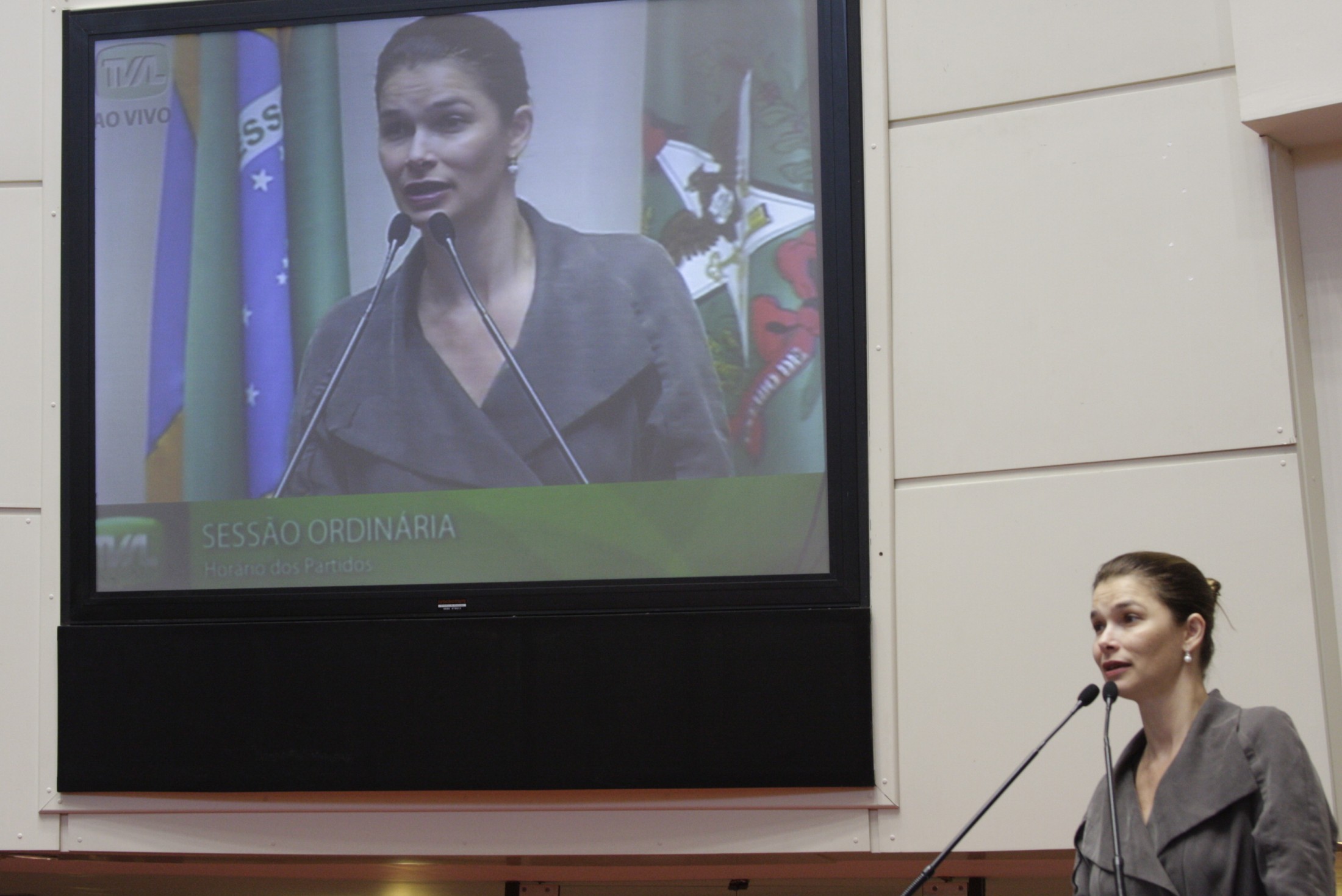 Deputada Angela Albino (PCdoB)