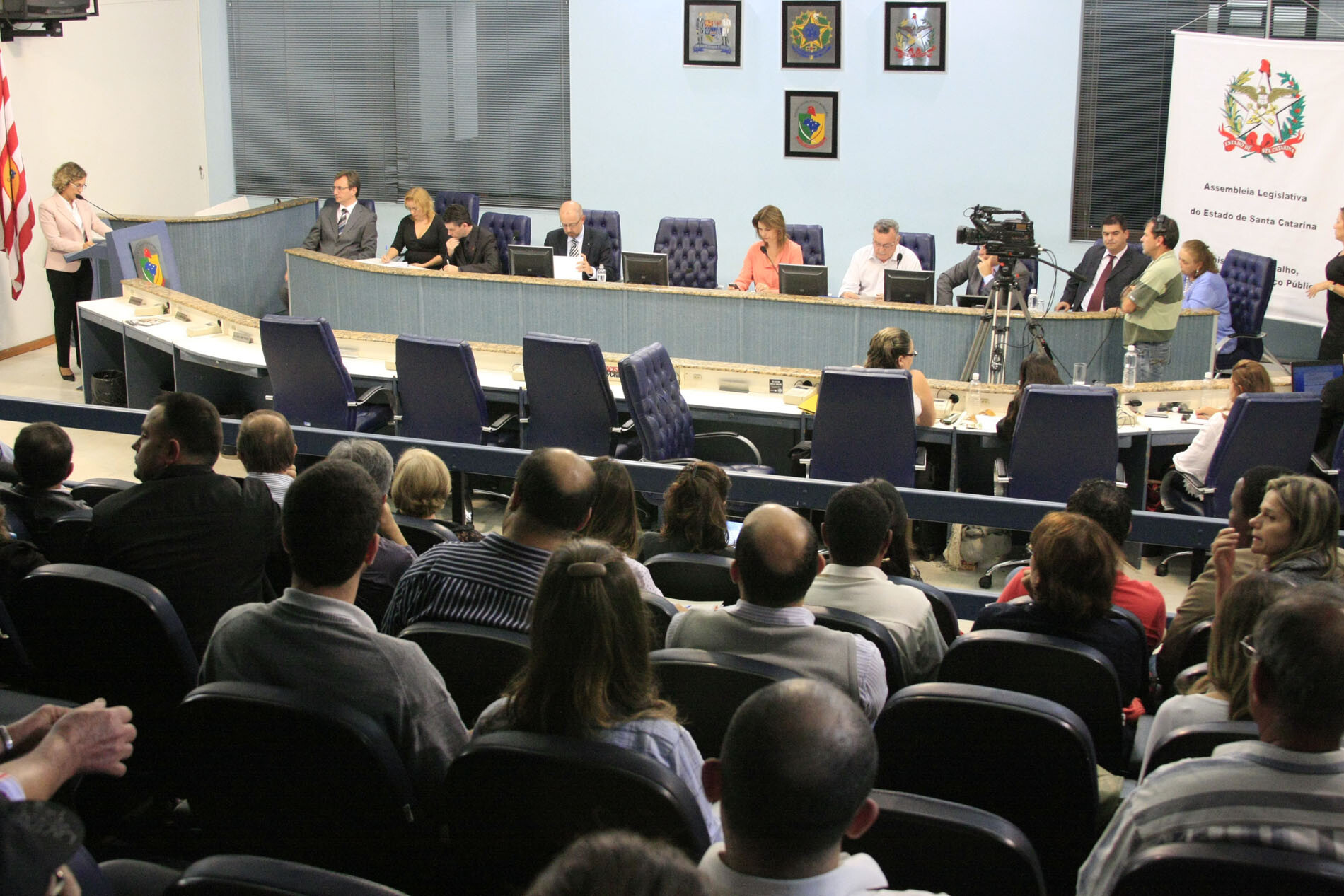 Audiência pública - Qualidade do serviço de telefonia móvel em SC - Blumenau