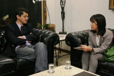 Vice-cônsul do Japão visita o Parlamento catarinense