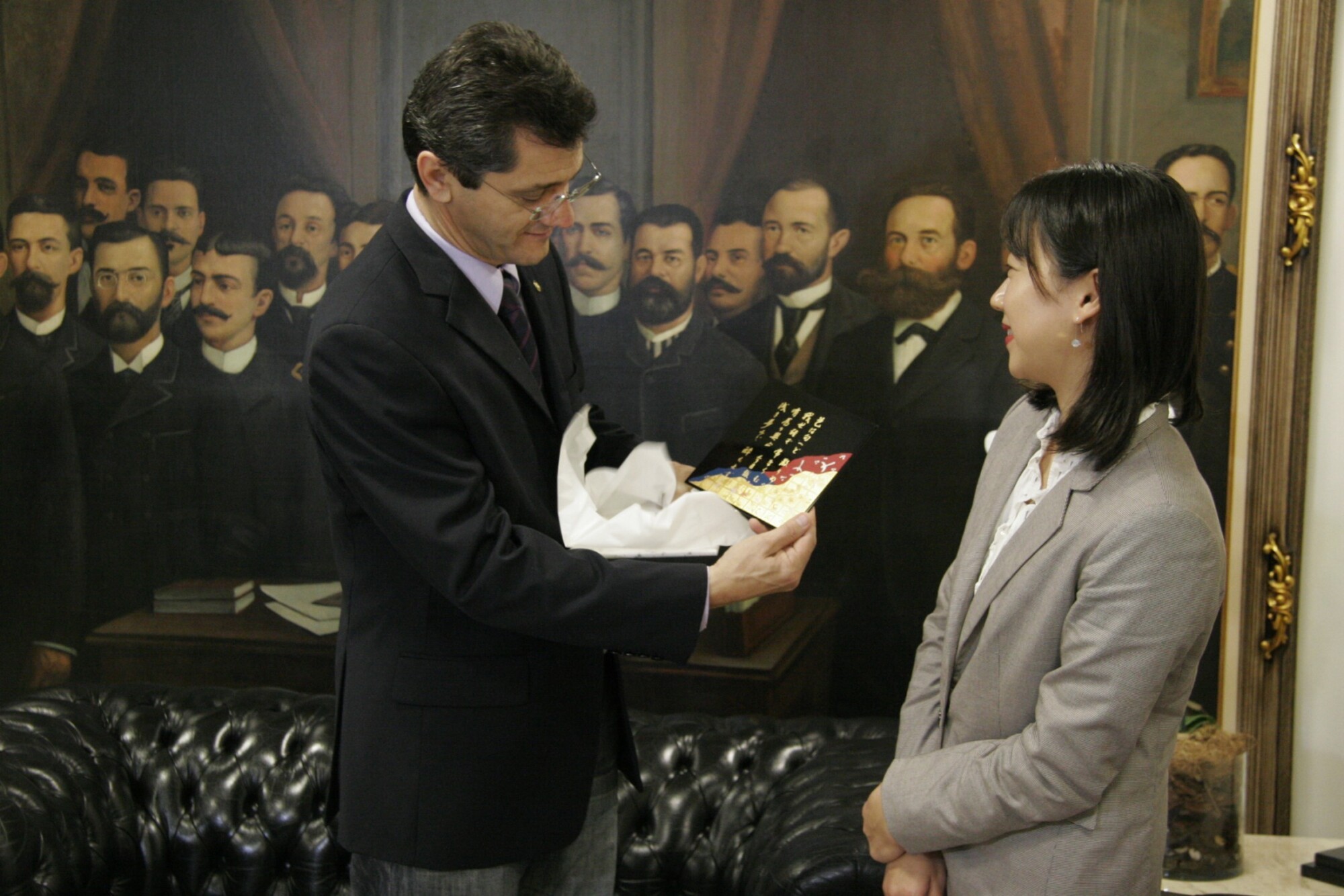 Visita da Vice-Cônsul do Japão Nana Kawamoto