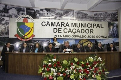 Sessão Solene em homenagem a Associação Empresarial de Caçador