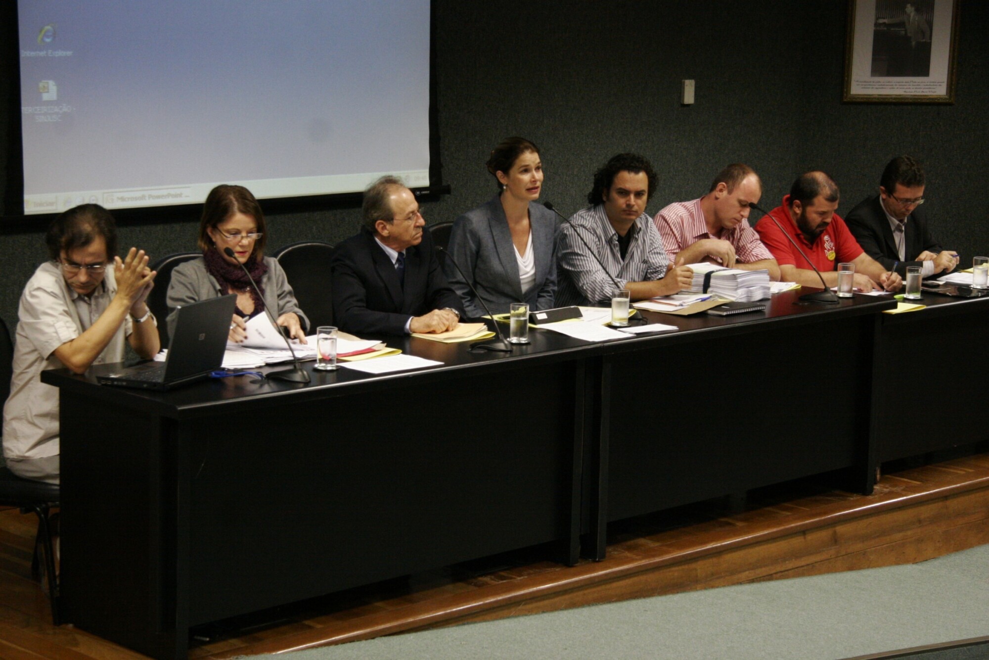 Audiência Pública sobre terceirização de serviços no Judiciário Catarinense - Comissão de Legislação Participativa