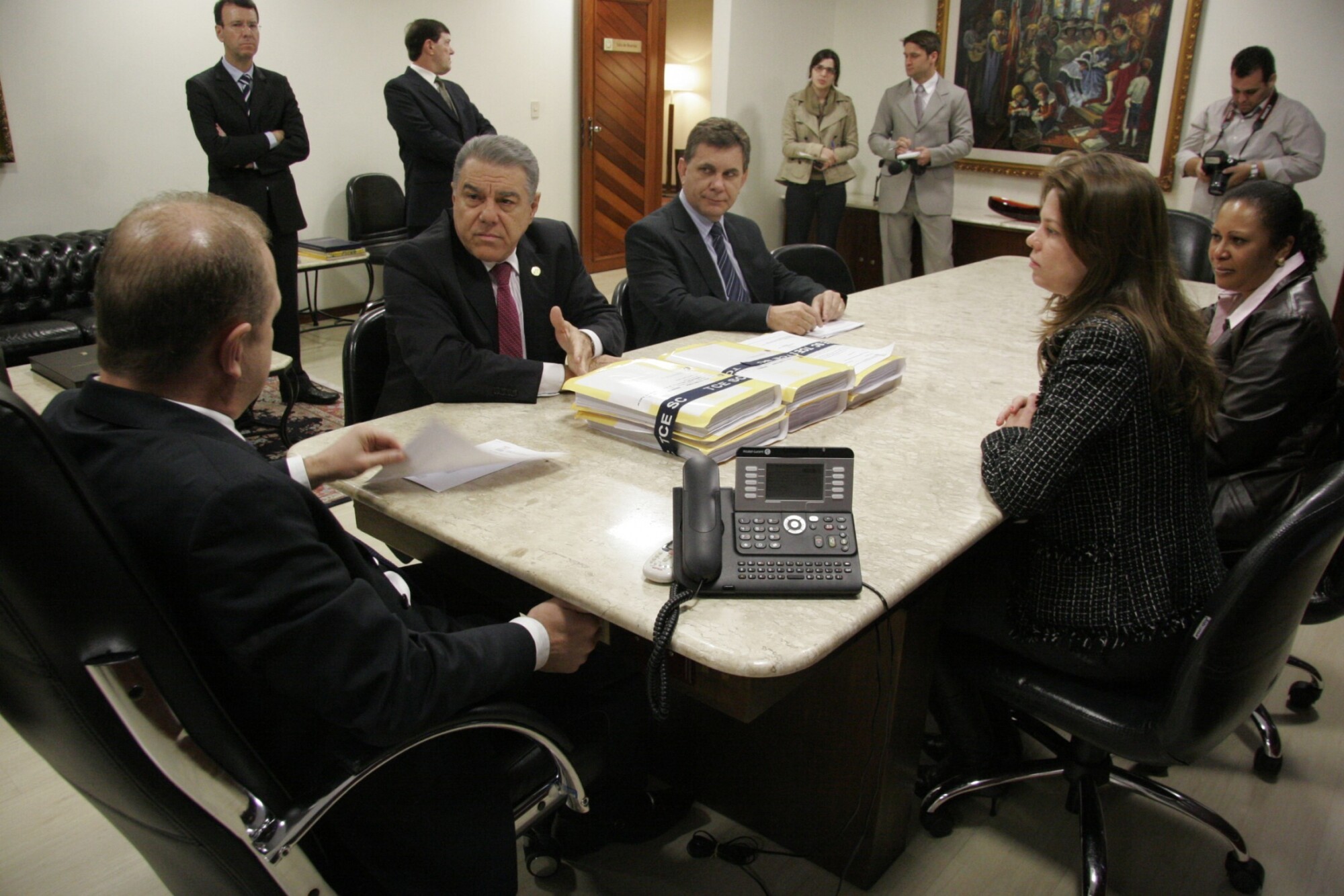 Entrega do relatório com os gastos do Governo TCE