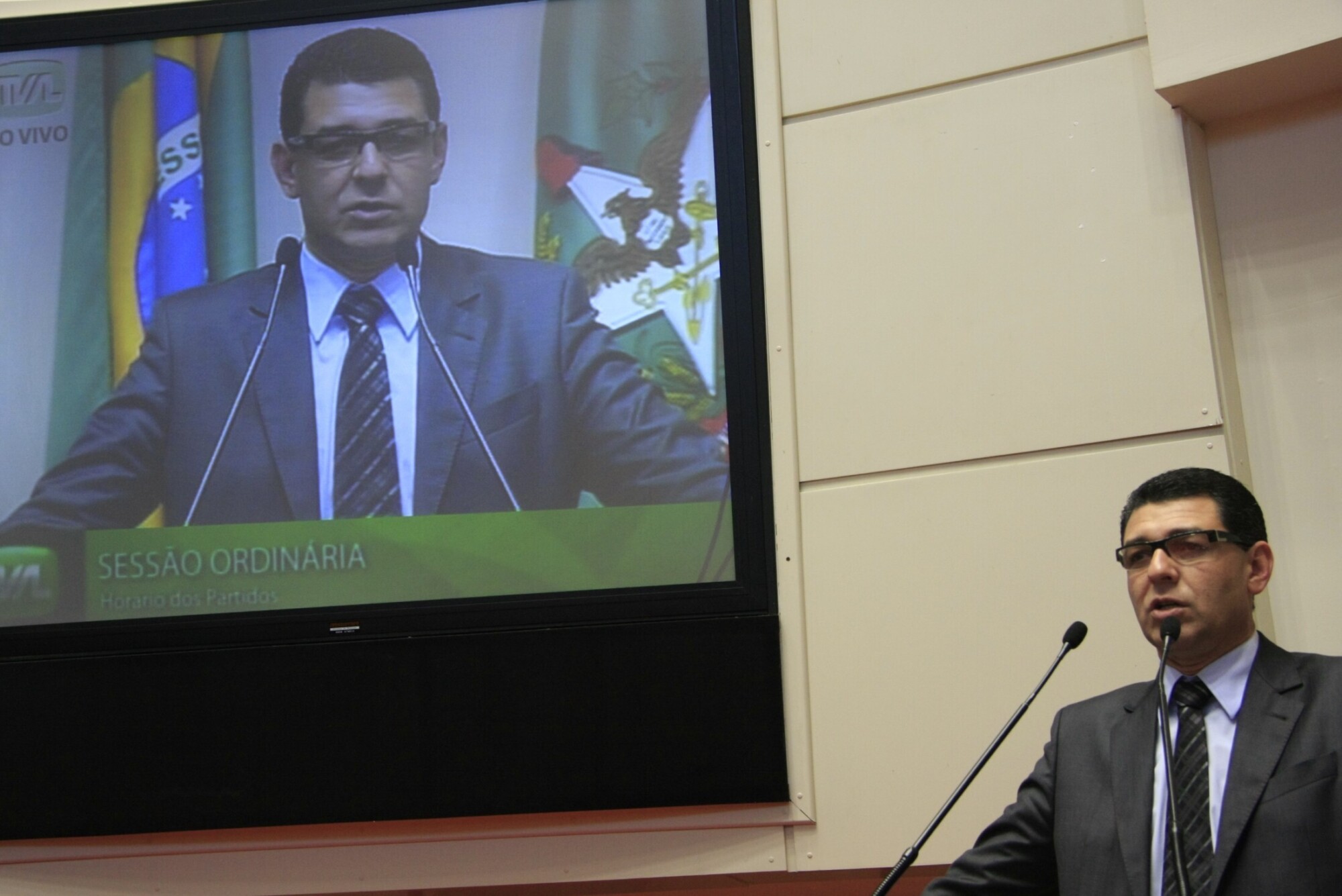 Sessão Ordinária - Plenário Osni Regis - Deputado Plinio de Castro (PP)