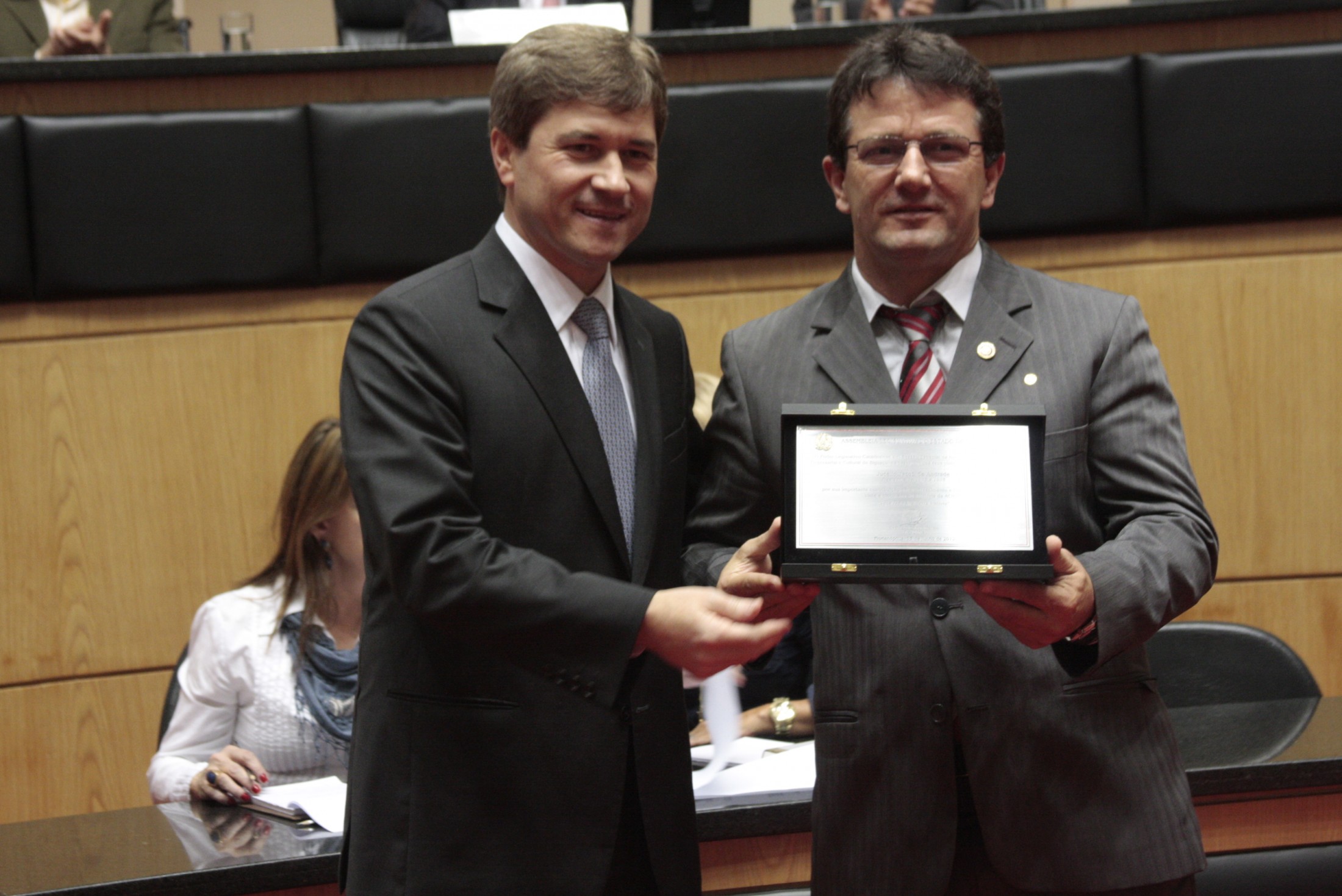 Sessão Especial em homenagem a Associação Empresarial e Cultural de Biguaçu (ACIBIG) pela passagem dos seus 25 anos de fundação