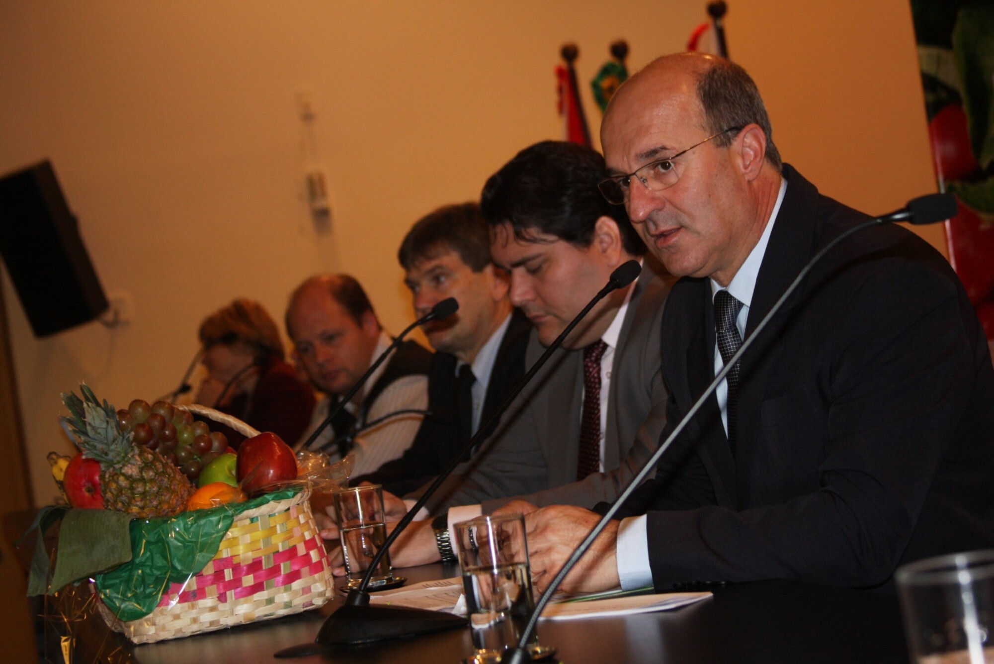 Solenidade de abertura do I Seminário Região Sul do Programa de Análise de Resíduos de Agrotóxicos em Alimentos