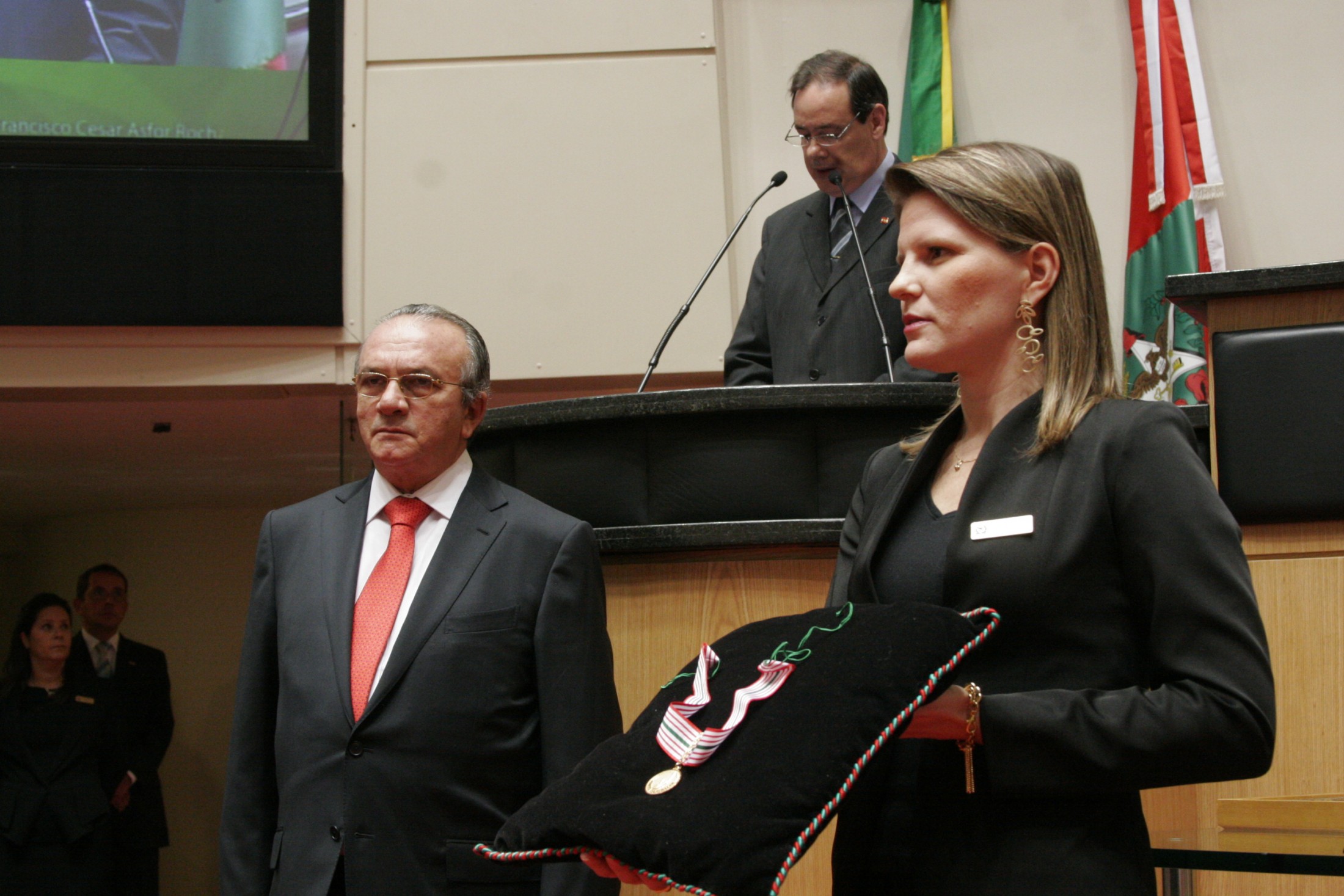 Sessão Solene de Outorga da Medalha Anita Garibaldi ao Ministro Cesar Asfor Rocha