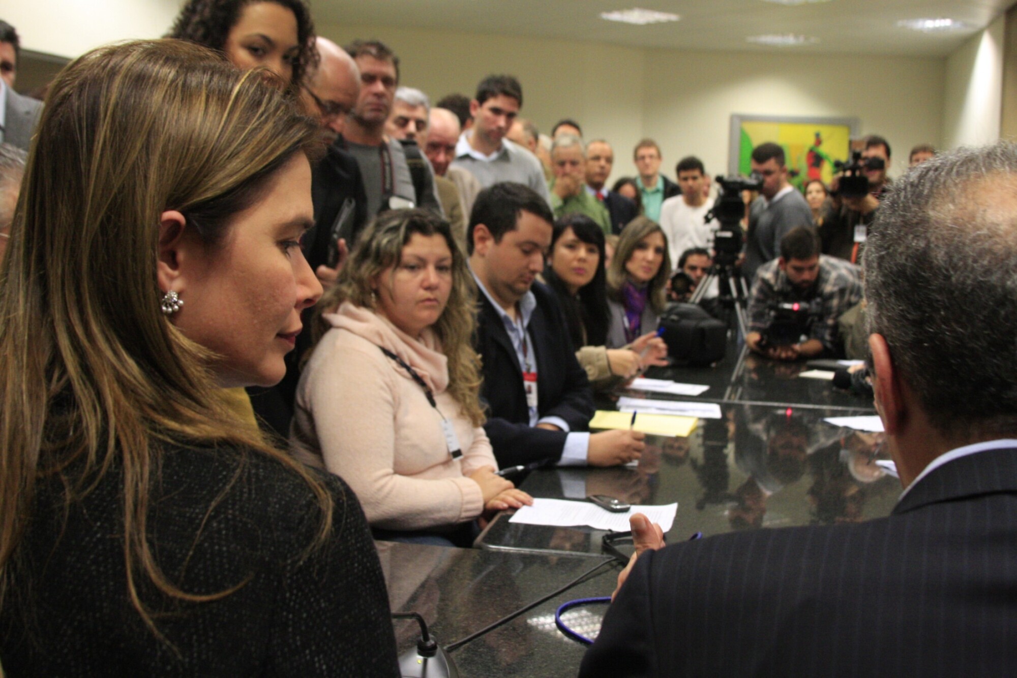 Ato de lançamento da Frente Parlamentar Pró Santa Catarina na Copa do Mundo 2014 com a presença do Ministro do Esporte