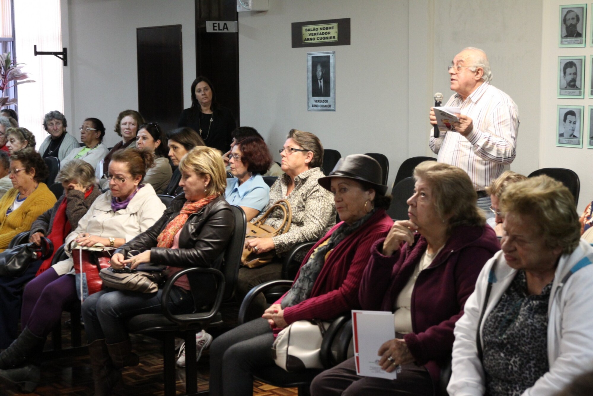 Audiência colhe reivindicações de orçamento e políticas públicas para idosos em Itajaí