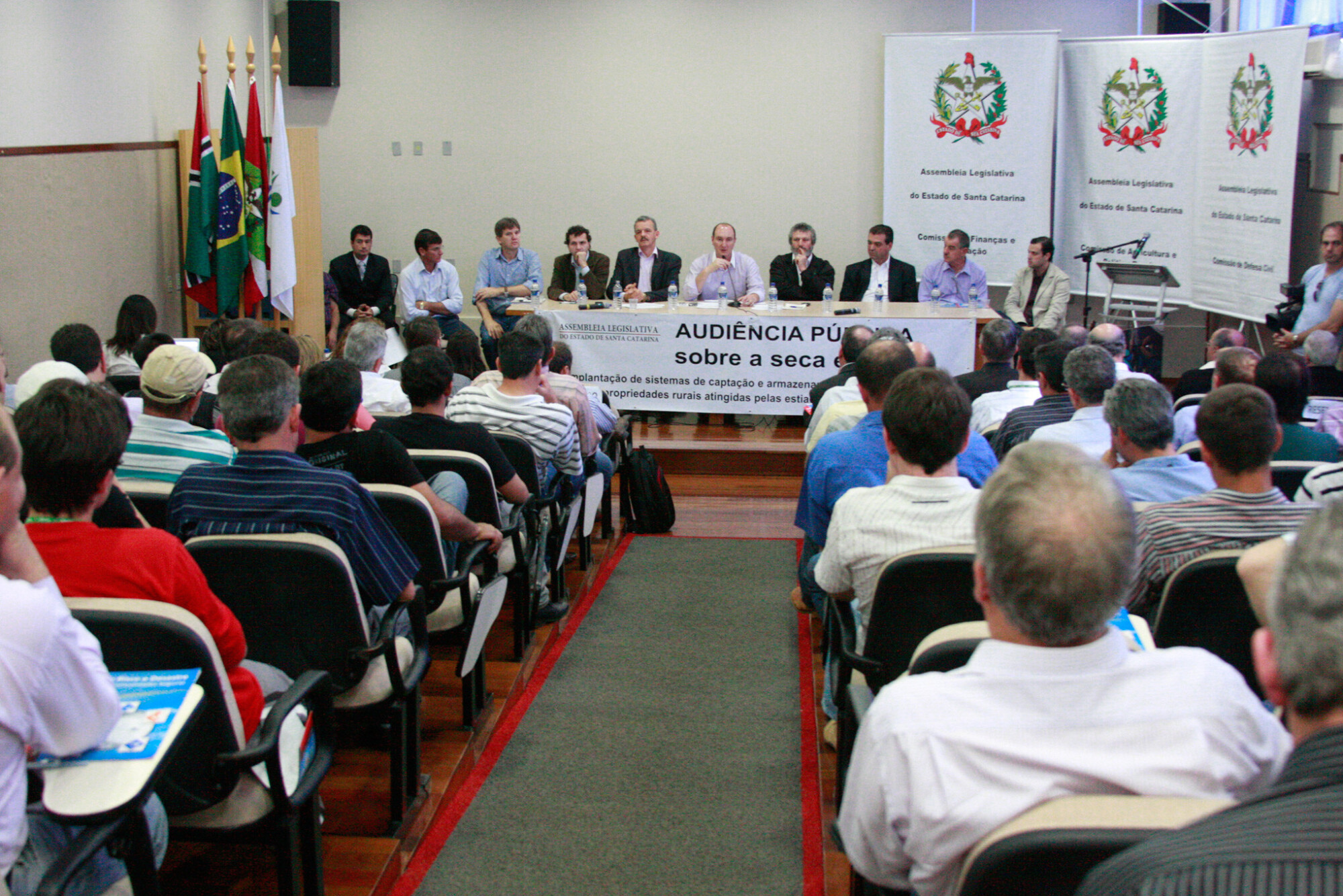 Audiência Pública - Secas em Santa Catarina