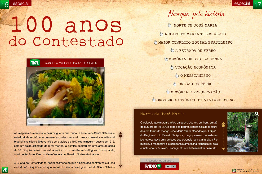 Guerra do Contestado é o destaque do mês na Revista AL