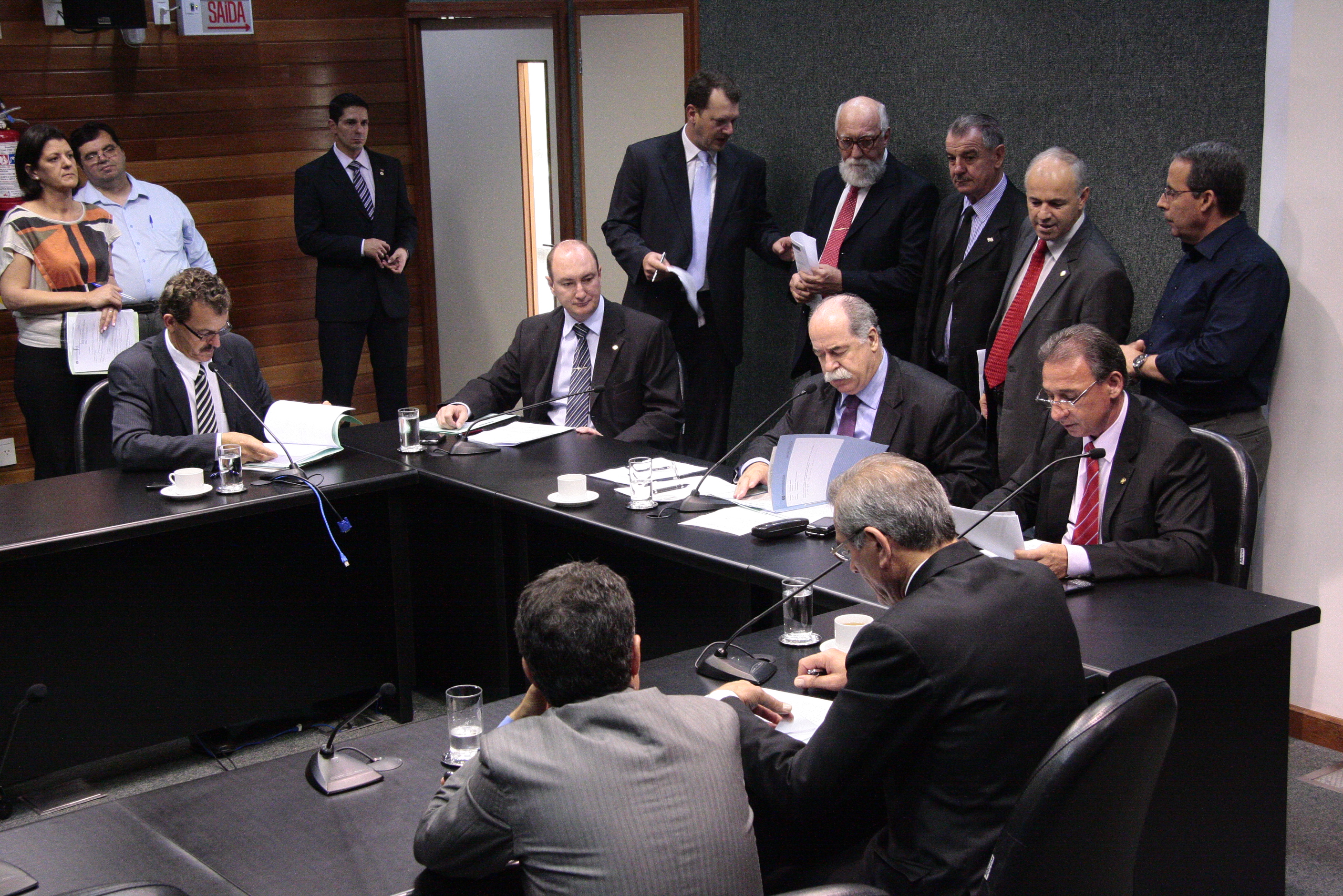 Reunião da Comissão de Constituição e Justiça. Foto Jonas Lemos Campos